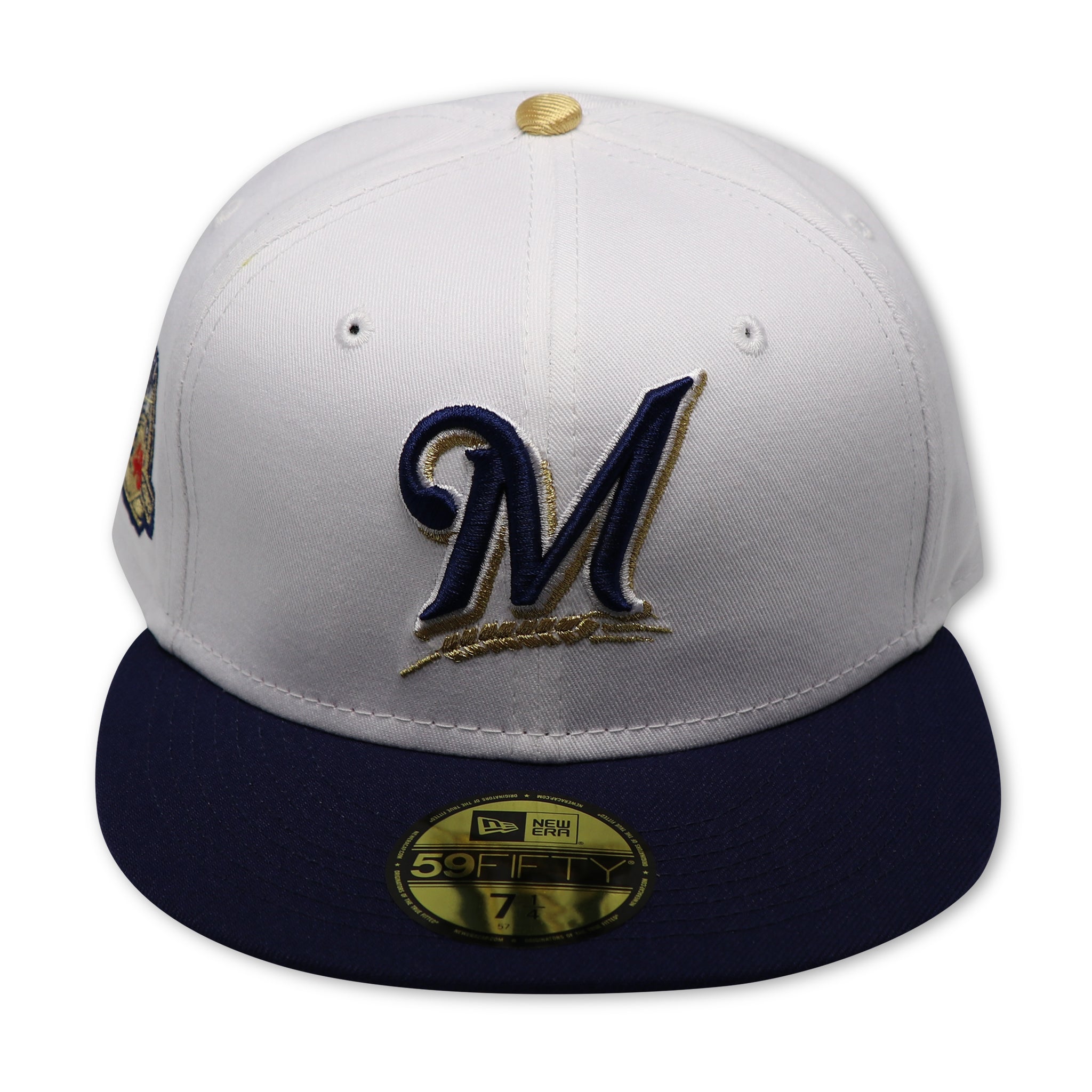MILWAUKEE BREWERS (40TH ANNIVERSARY) NEW ERA 59FIFTY FITTED (RED UNDER VISOR) (S)