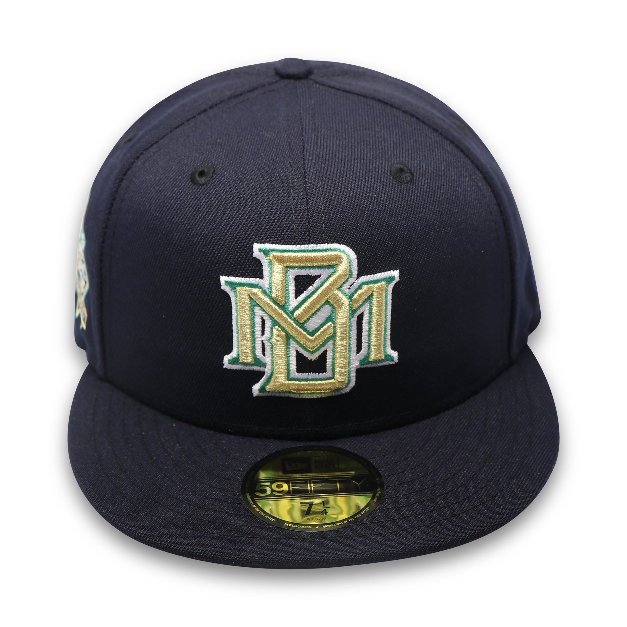MILWAUKEE BREWERS (25TH ANN) NEW ERA 59FIFTY FITTED (GOLD UNDER VISOR)