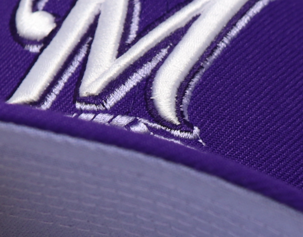 MILWAUKEE BREWERS "2002 ASG" NEW ERA 59FIFTY FITTED (LAVENDER UNDER VISOR) (S)