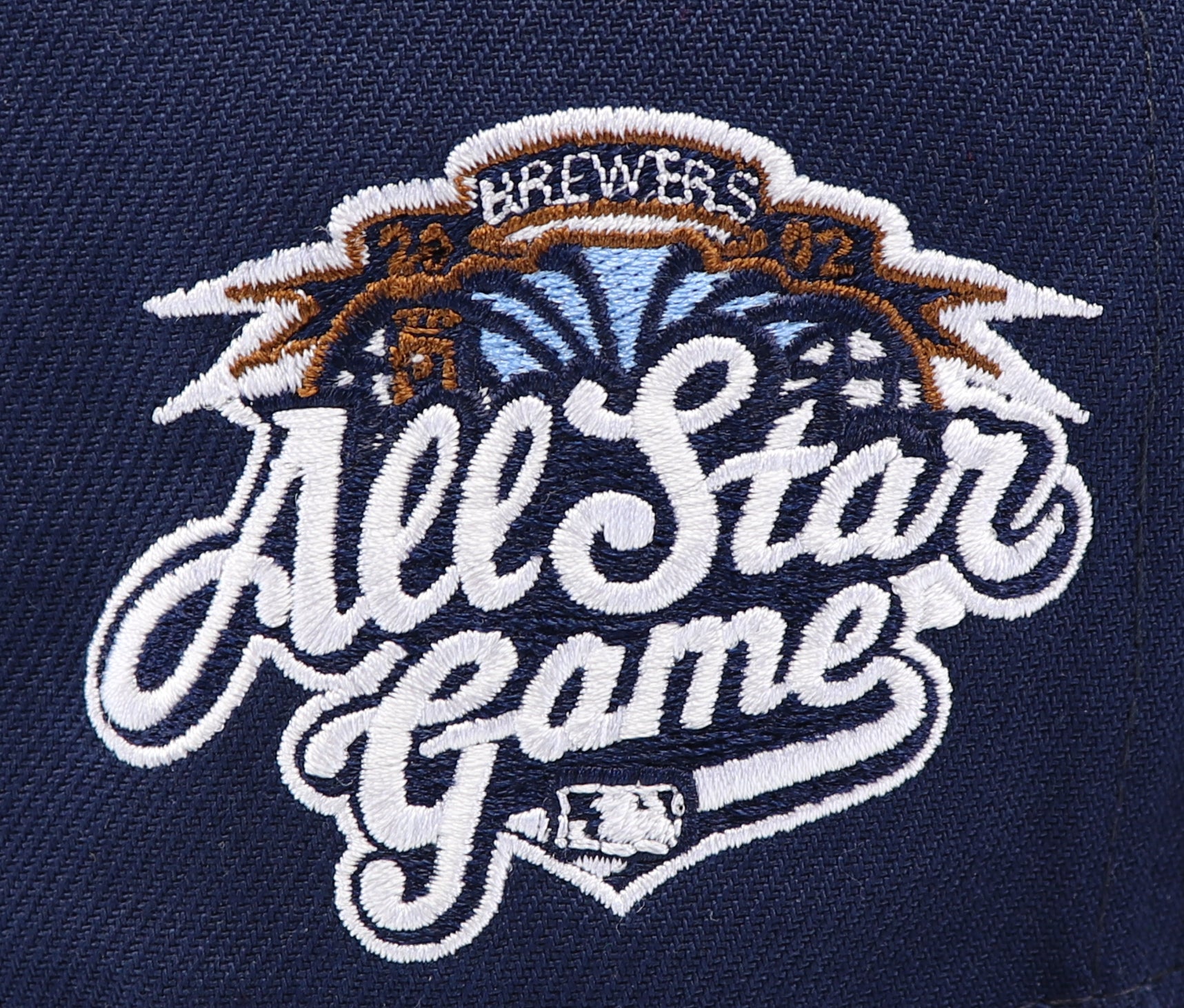 MILWAUKEE BREWERS (NAVY) (2002 ALLSTARGAME) NEW ERA 59FIFTY FITTED