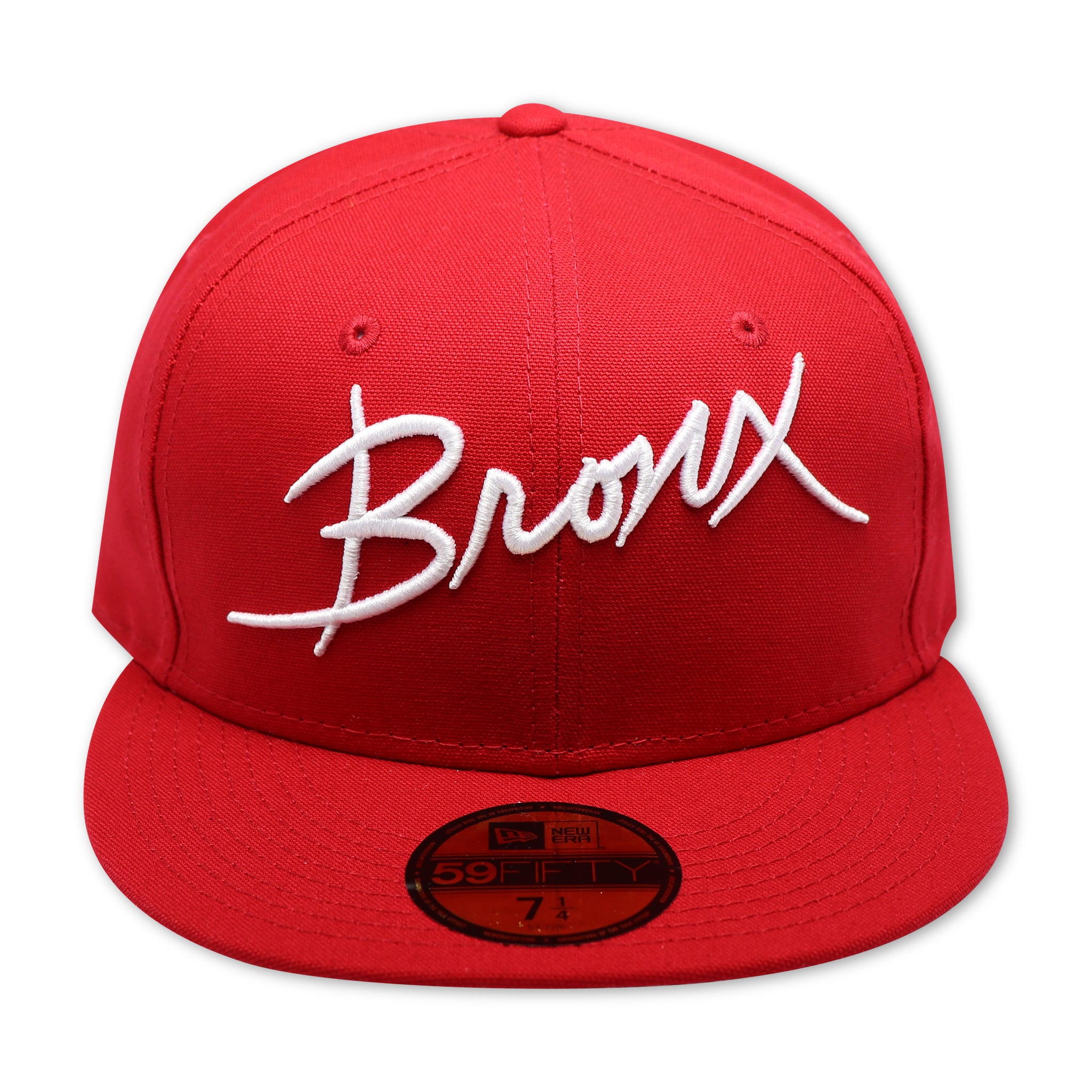 THE BOOGIE DOWN BRONX (RED) 59FIFTY FITTED (SILVER BOTTOM)
