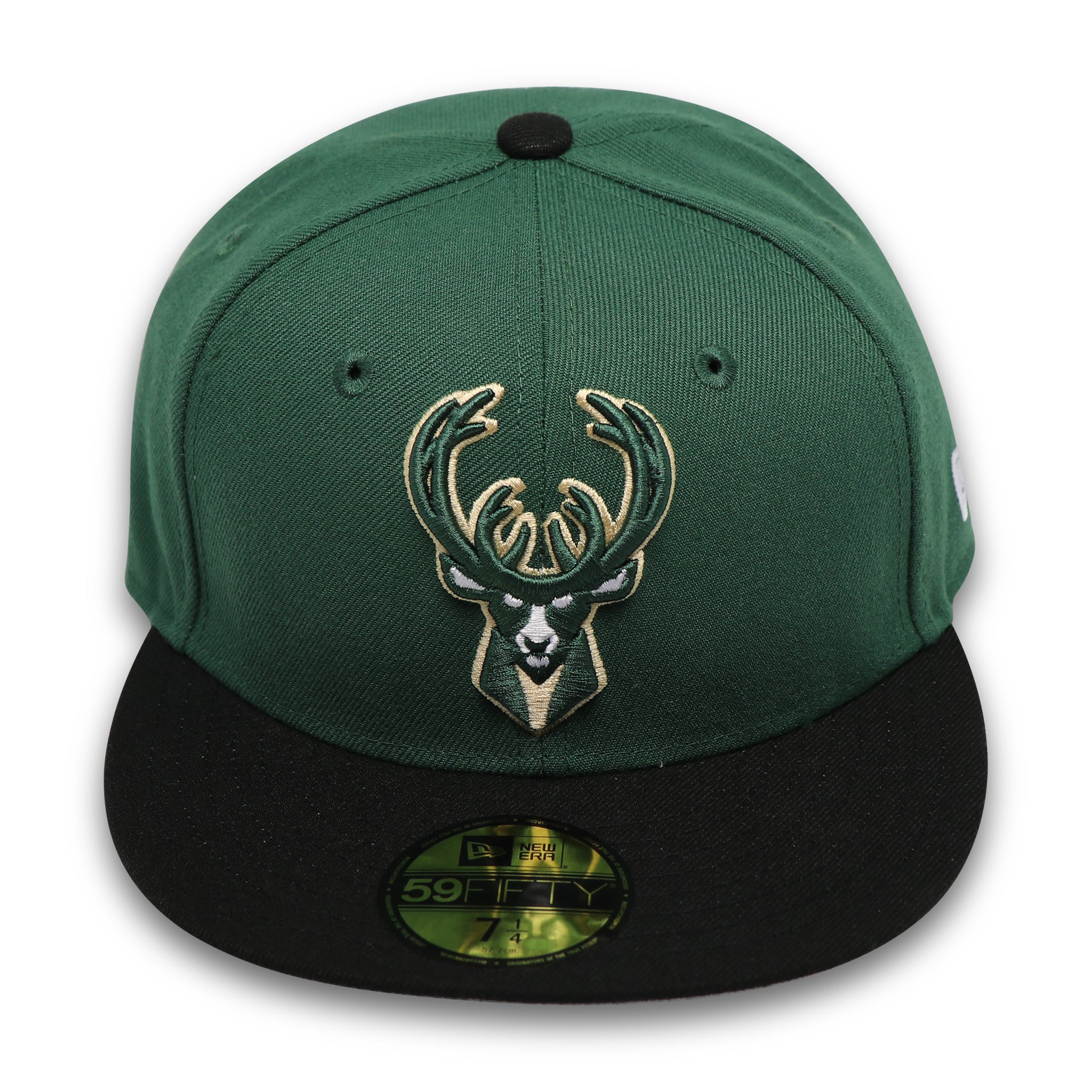 MILWAULKEE BUCKS 2-TONE [GREEN/BLK] 59FIFTY NEW ERA FITTED