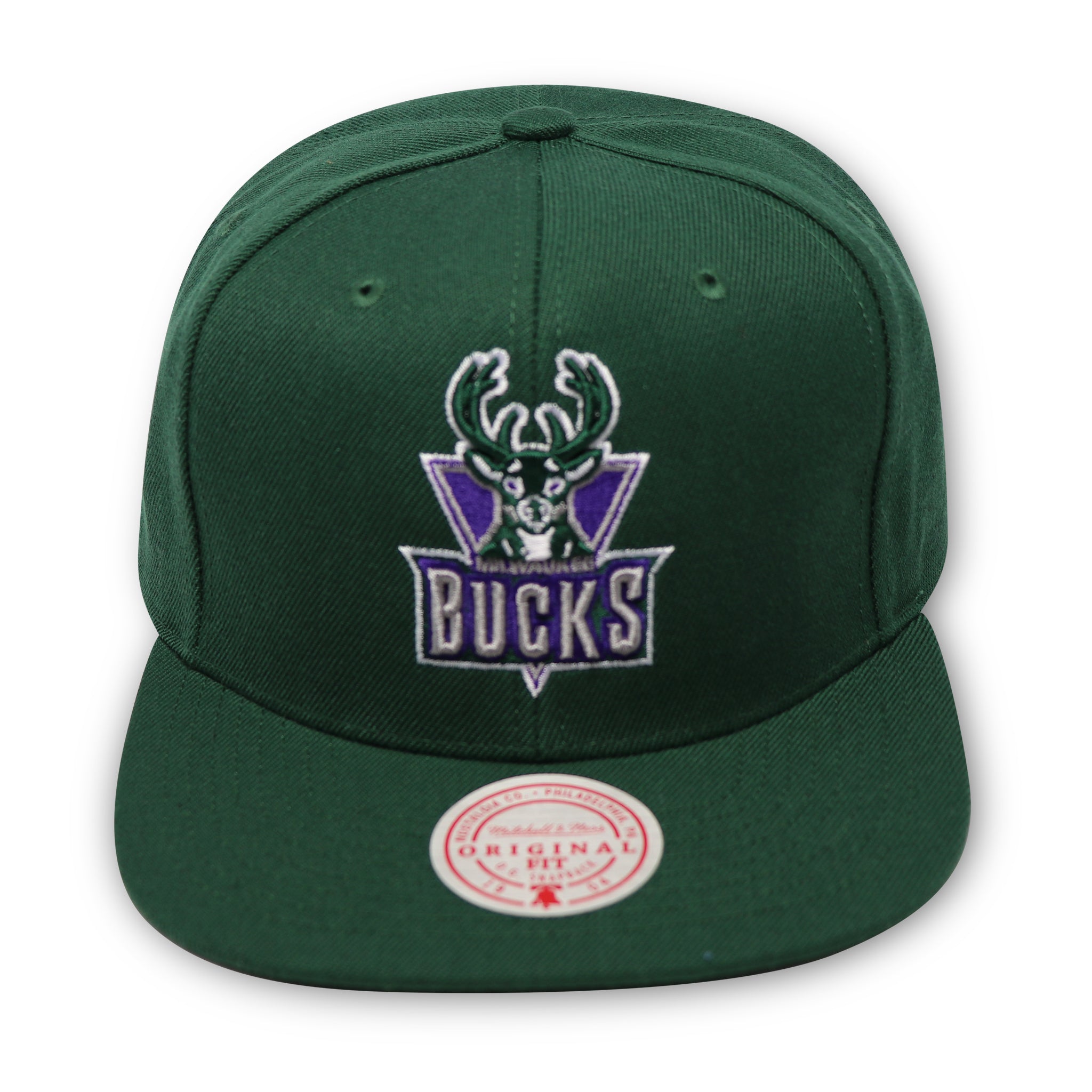 MILWAUKEE BUCKS (GREEN) MITCHELL & NESS SNAPBACK