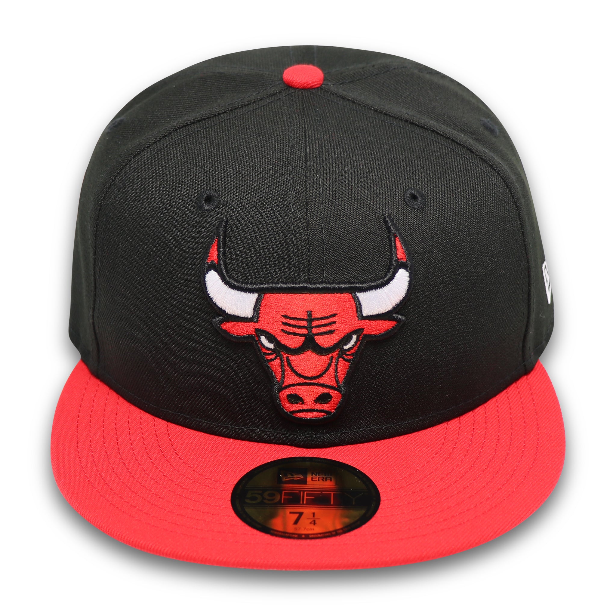 CHICAGO BULLS 2-TONE  (BLACK/RED) 59FITY NEW ERA FITTED