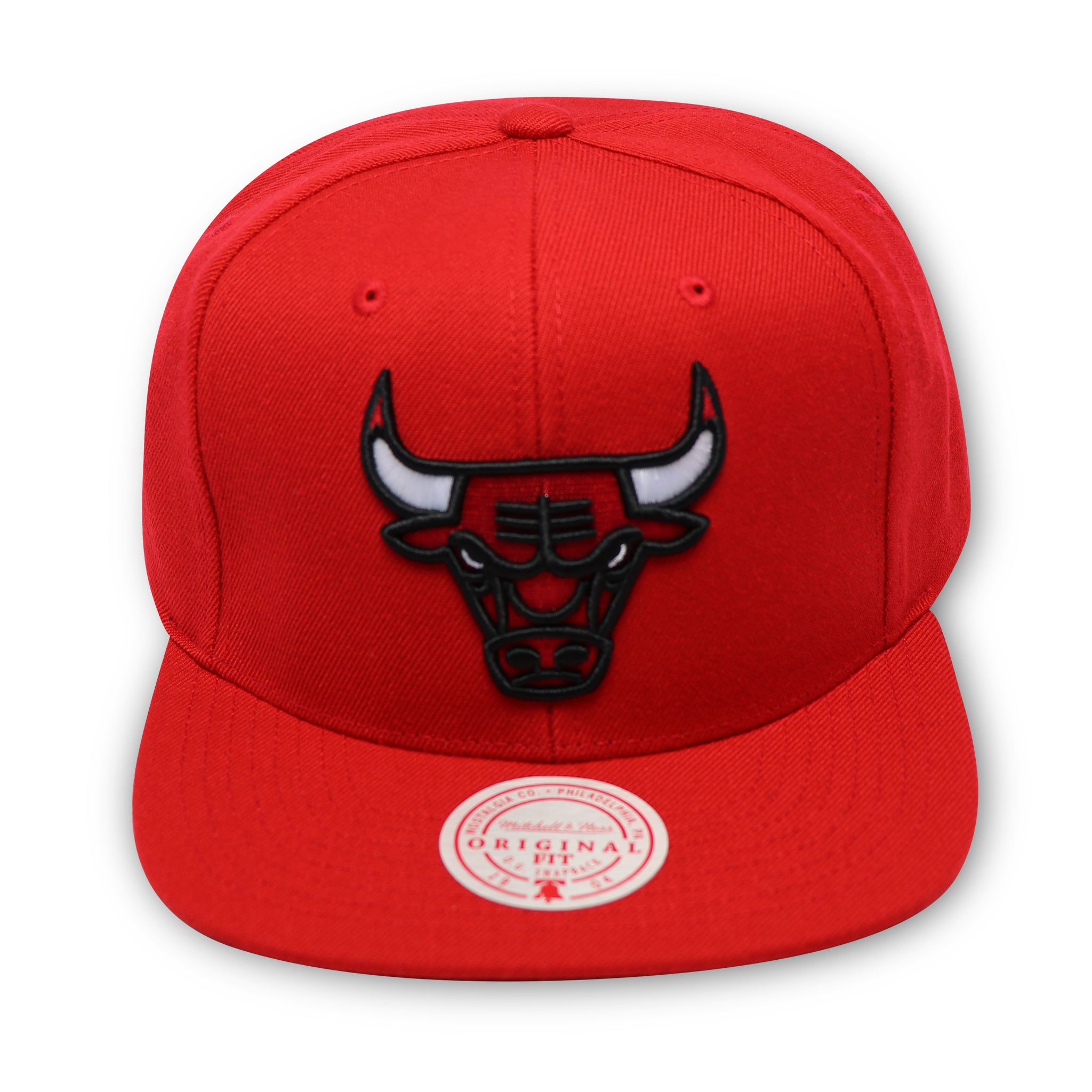 CHICAGO BULLS  (RED) MITCHELL & NESS SNAPBACK (HHSS3256)