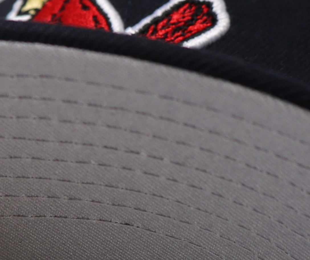 ST. LOUIS CARDINALS (NAVY) NEW ERA 59FIFTY FITTED (GREY BOTTOM)
