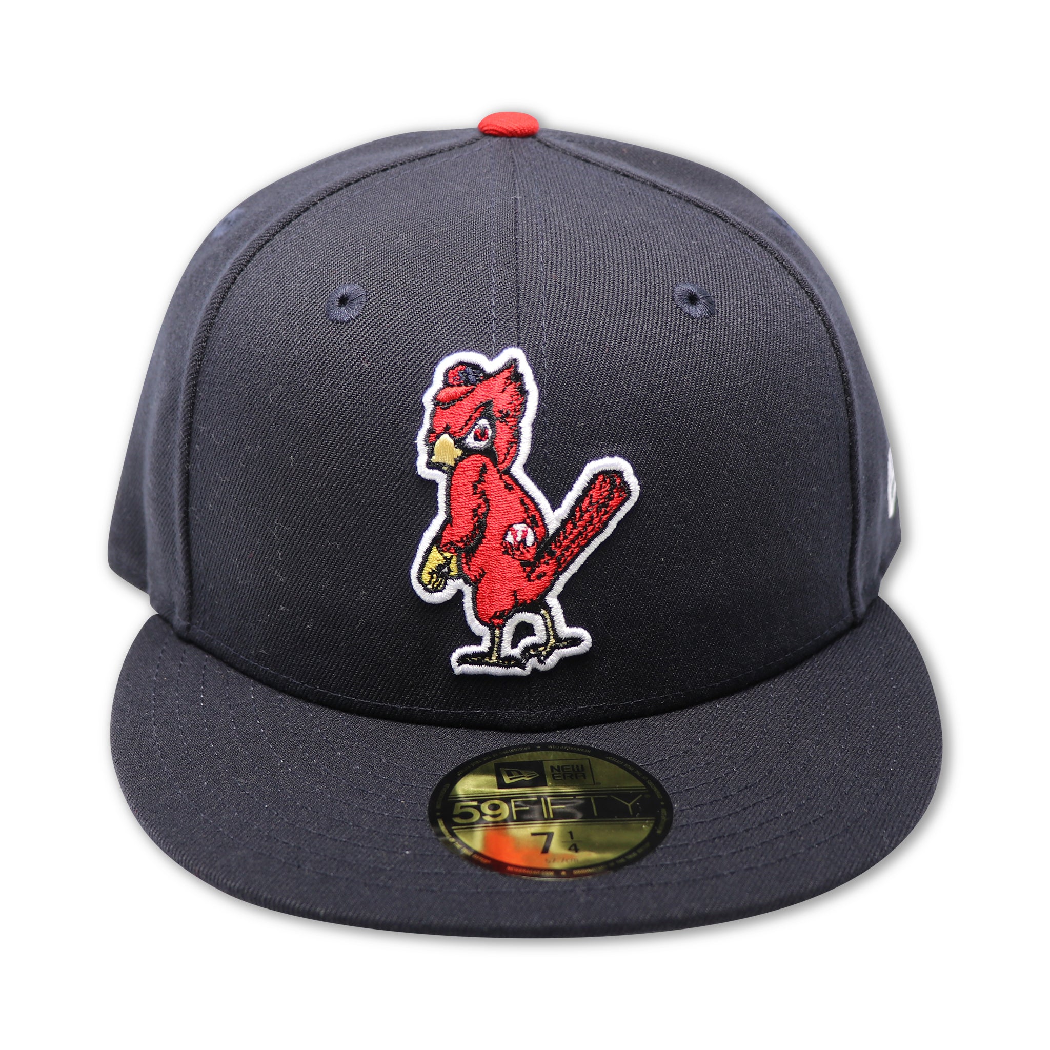 ST. LOUIS CARDINALS (NAVY) NEW ERA 59FIFTY FITTED (GREY BOTTOM)