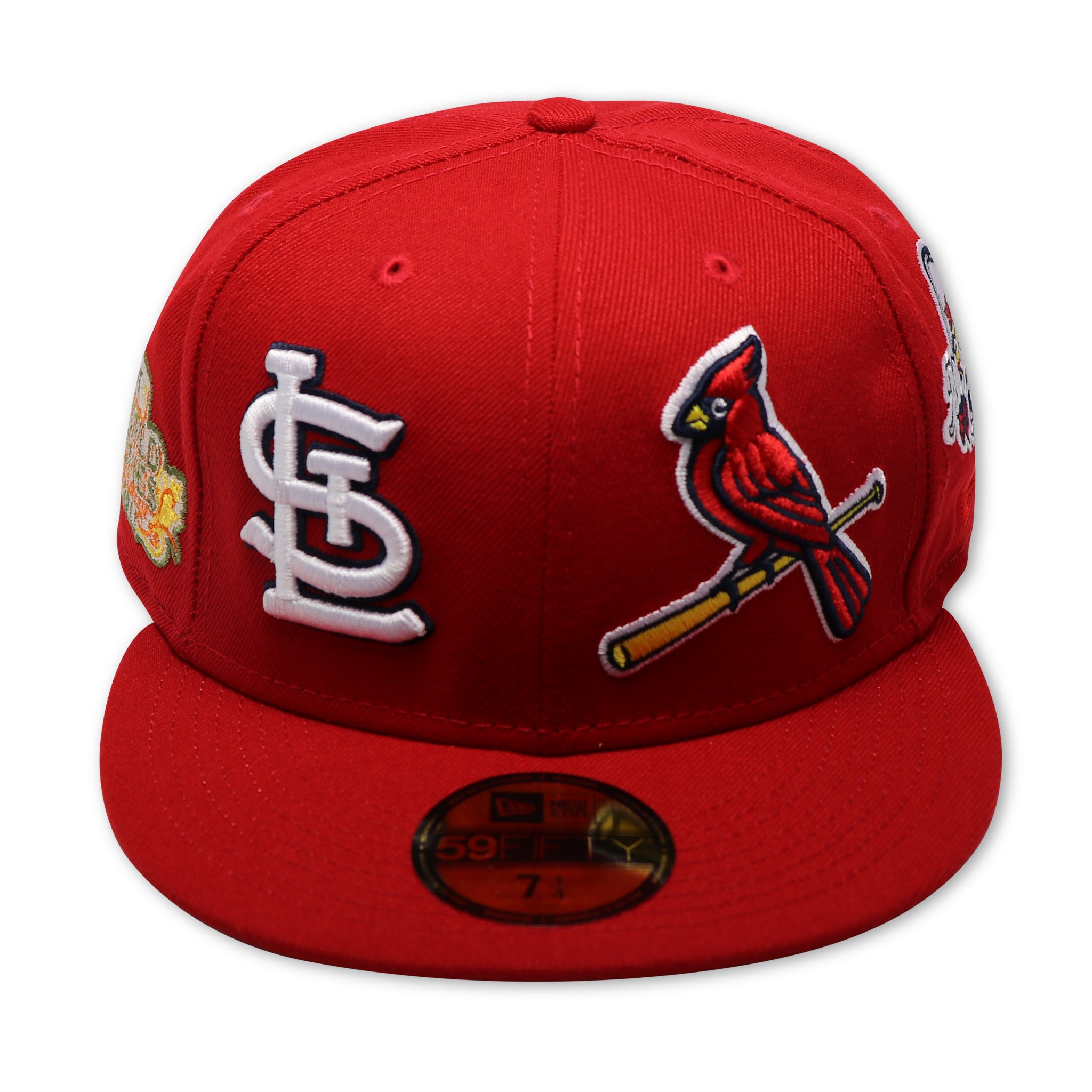 New Era Red Patch Pride St. Louis Cardinals 59Fifty 7 1/4 Fitted Hat Cap MLB