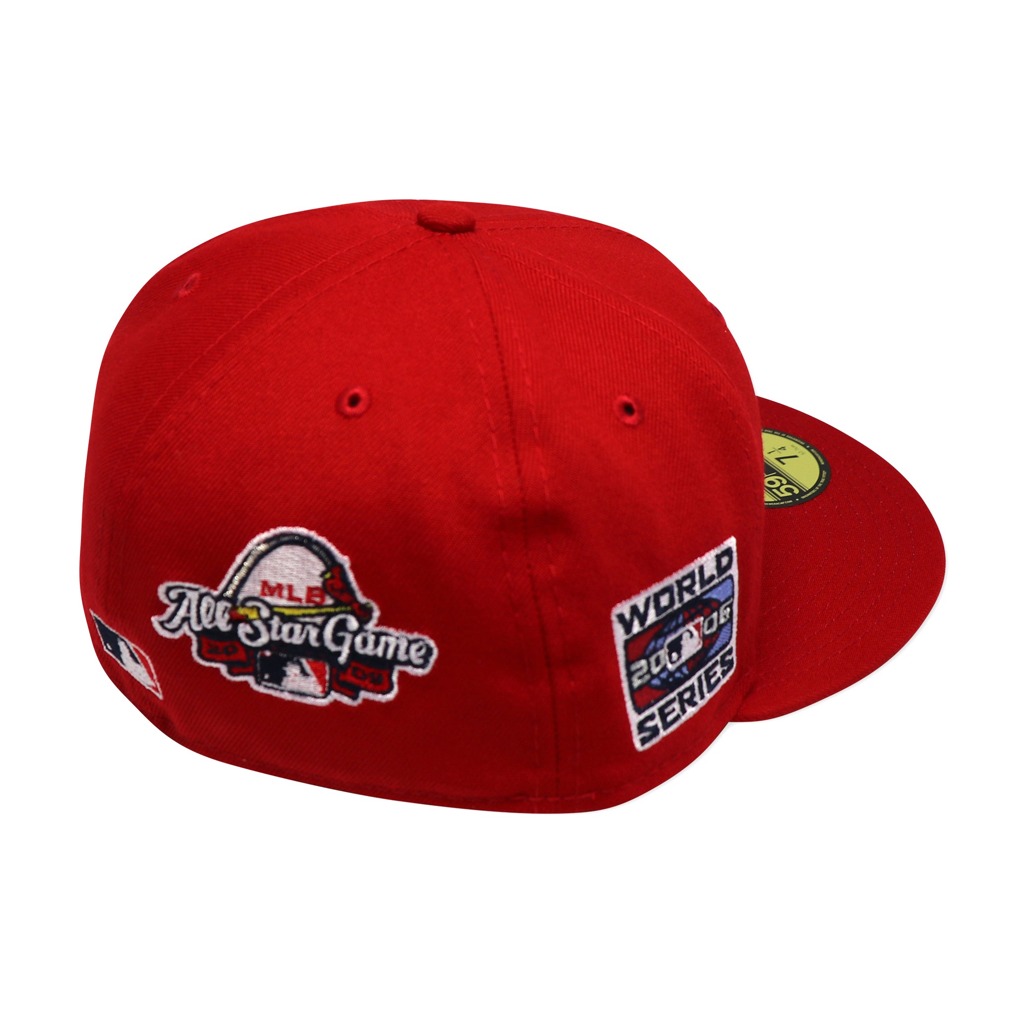 ST.LOUIS CARDINALS "2006 WS X 2009 ASG" NEW ERA 59FIFTY FITTED (GREEN UNDER VISOR)