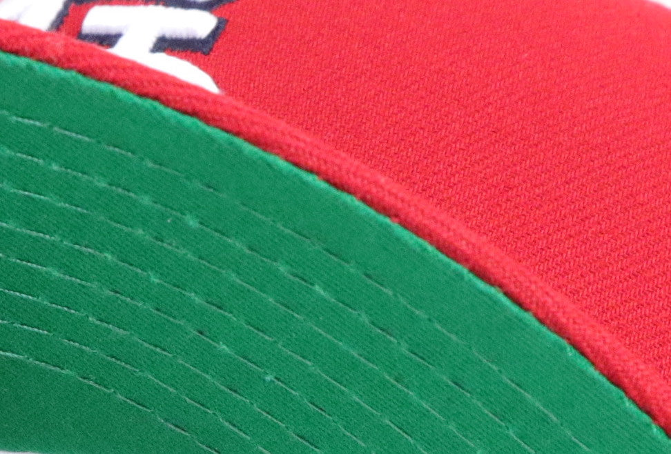 ST. LOUIS CARDINALS (RED) "1967 WORLDSERIES" NEW ERA 59FIFTY FITTED (GREEN UNDER VISOR)