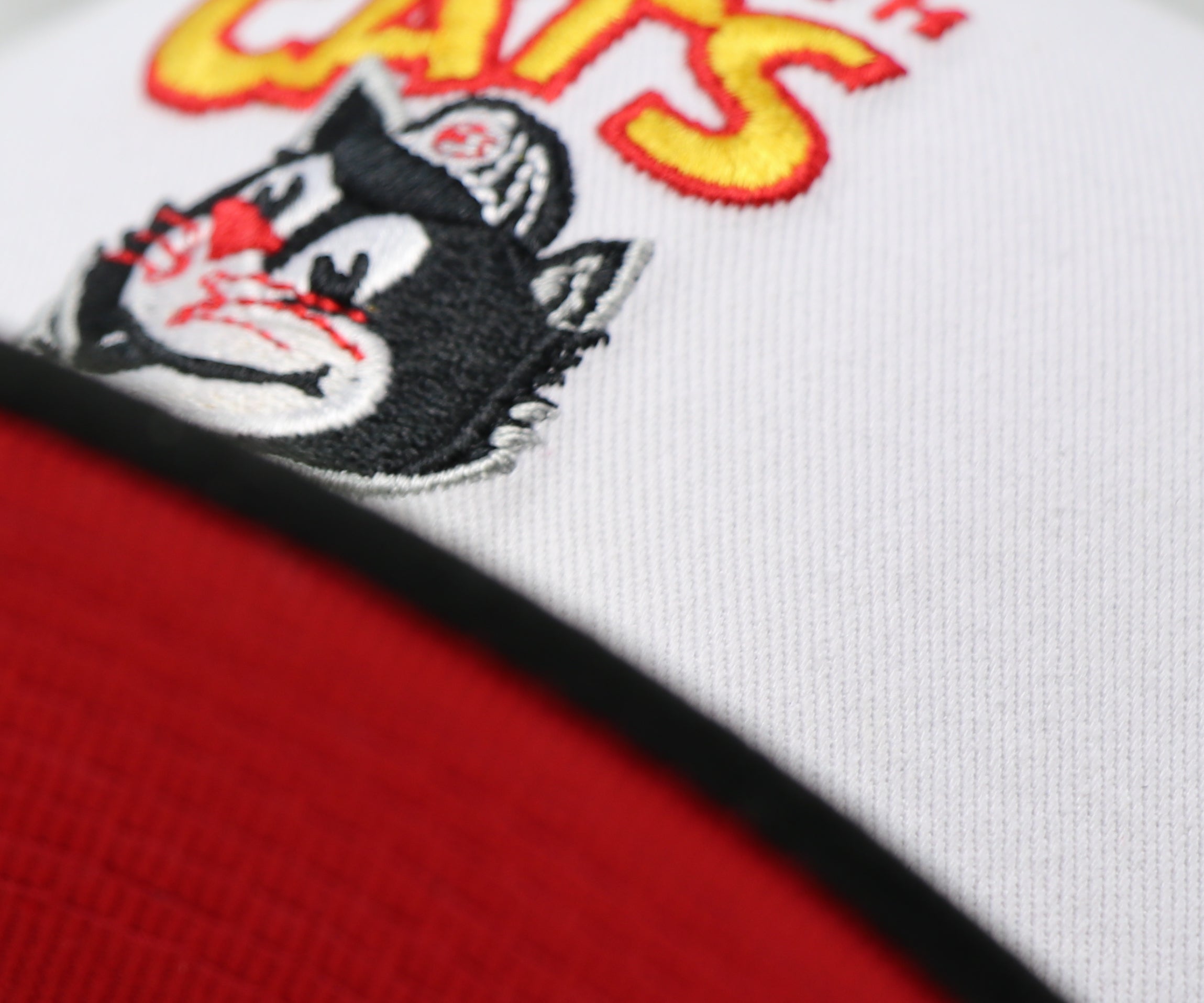 FORT WORTH CATS (SLYVESTER) NEWERA 59FIFTY FITTED (RED UNDER VISOR)