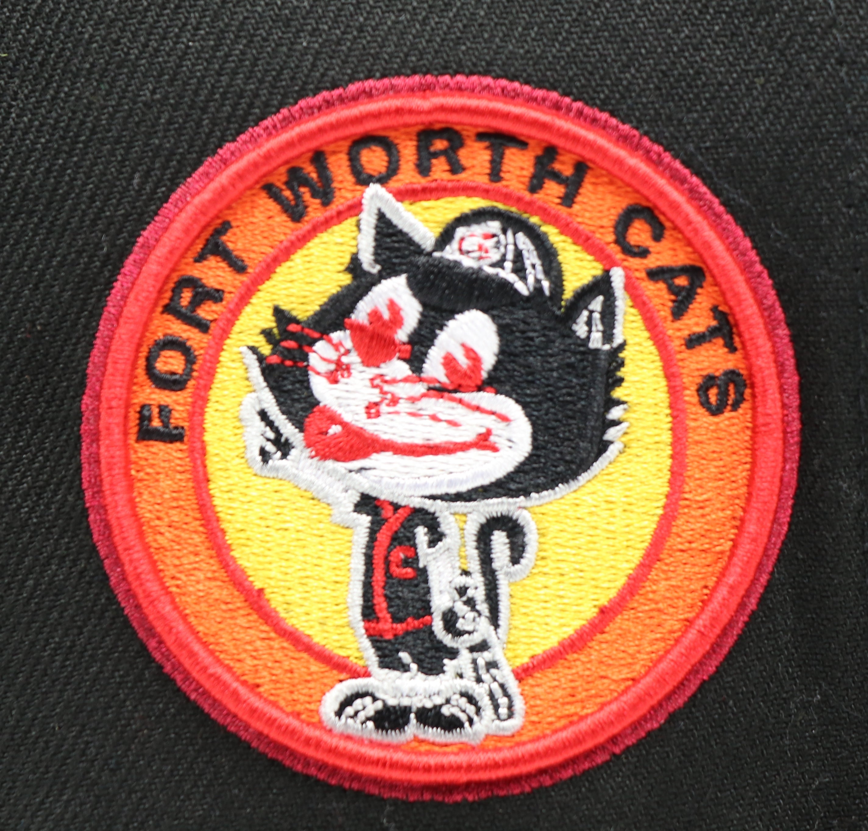 FORT WORTH CATS (SLYVESTER) NEWERA 59FIFTY FITTED (RED UNDER VISOR)