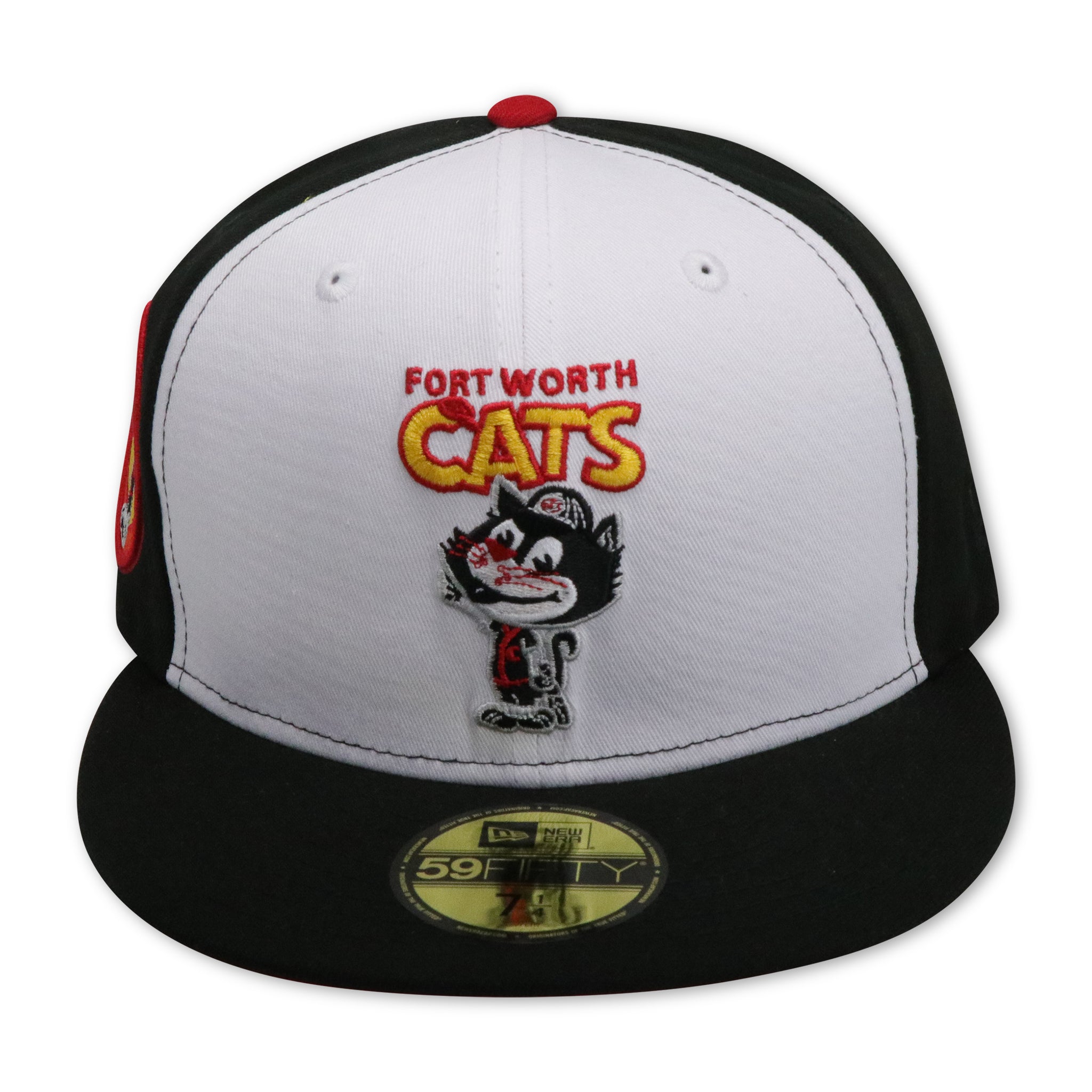 FORT WORTH CATS (SLYVESTER) NEWERA 59FIFTY FITTED (RED UNDER VISOR)