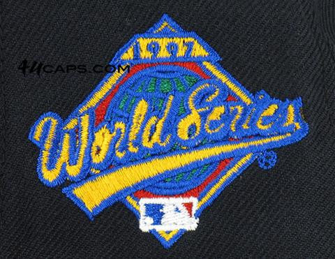 thumbnail image 2 of Rare New Era Cleveland Indians Chief Wahoo 1997 World Series Fitted Cap - White 2 of 3