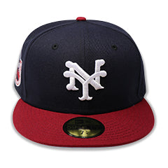 NEW YORK CUBANS "100TH ANN" NEW ERA 59FIFTY FITTED  (SKYBLUE BOTTOM)