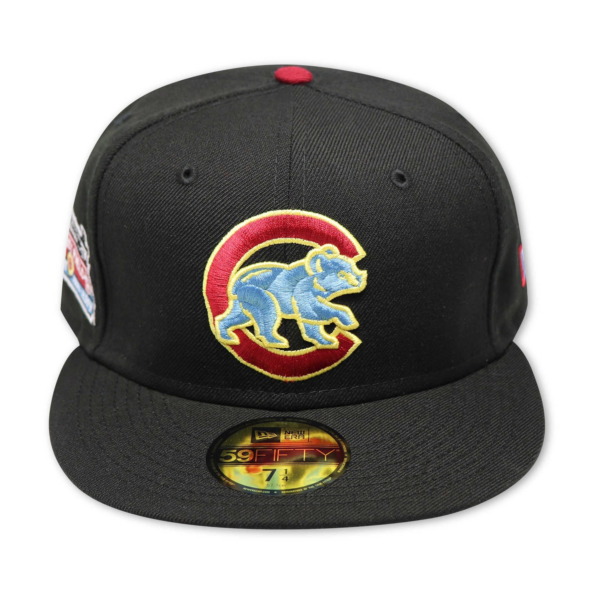 CHICAGO CUBS (WRIGLEY FIELD) NEW ERA 59FIFTY FITTED (SKY BLUE BOTTOM)
