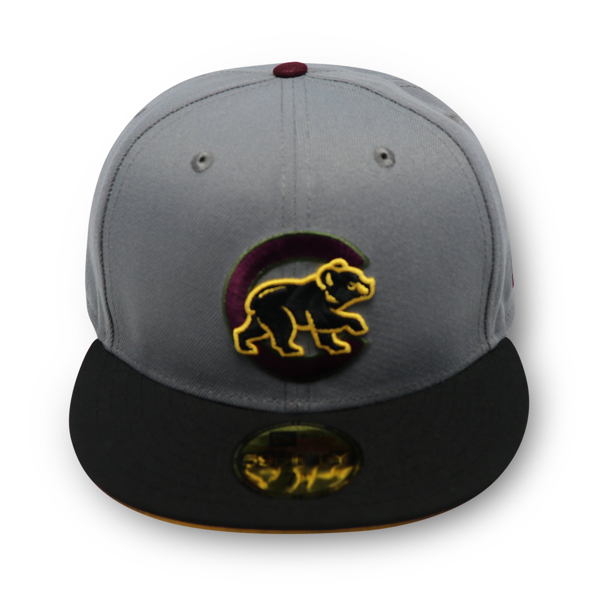 CHICAGO CUBS NEW ERA 59FIFTY FITTED (A-GOLD UNDER VISOR)