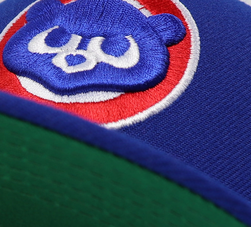 KIDS - CHICAGO CUBS NEWERA 59FIFTY FITTED (GREEN UNDER VISOR)