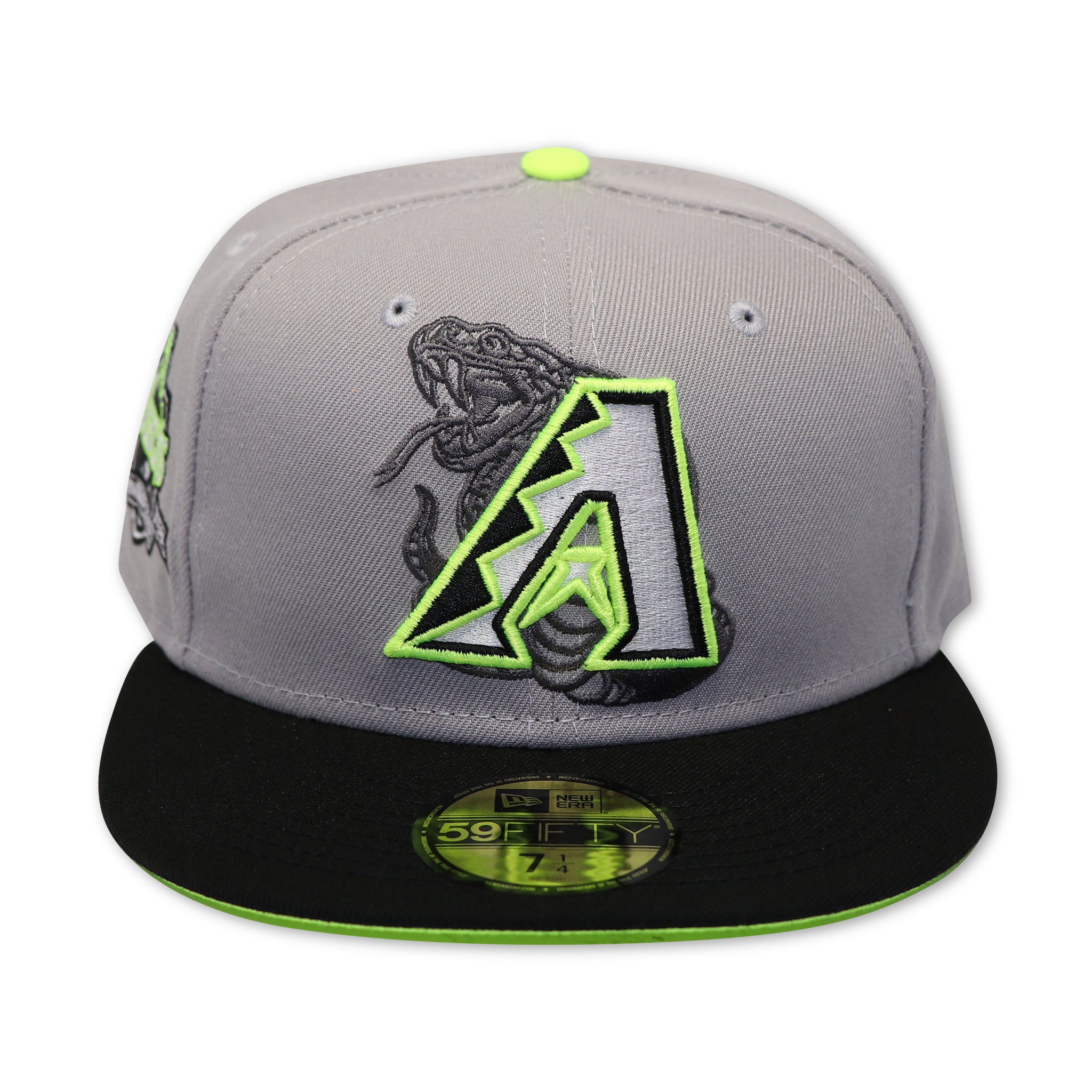 ARIZONA DIAMONDBACKS (10TH ANNIVERSARY) NEW ERA 59FIFTY FITTED (NEON UNDER VISOR)