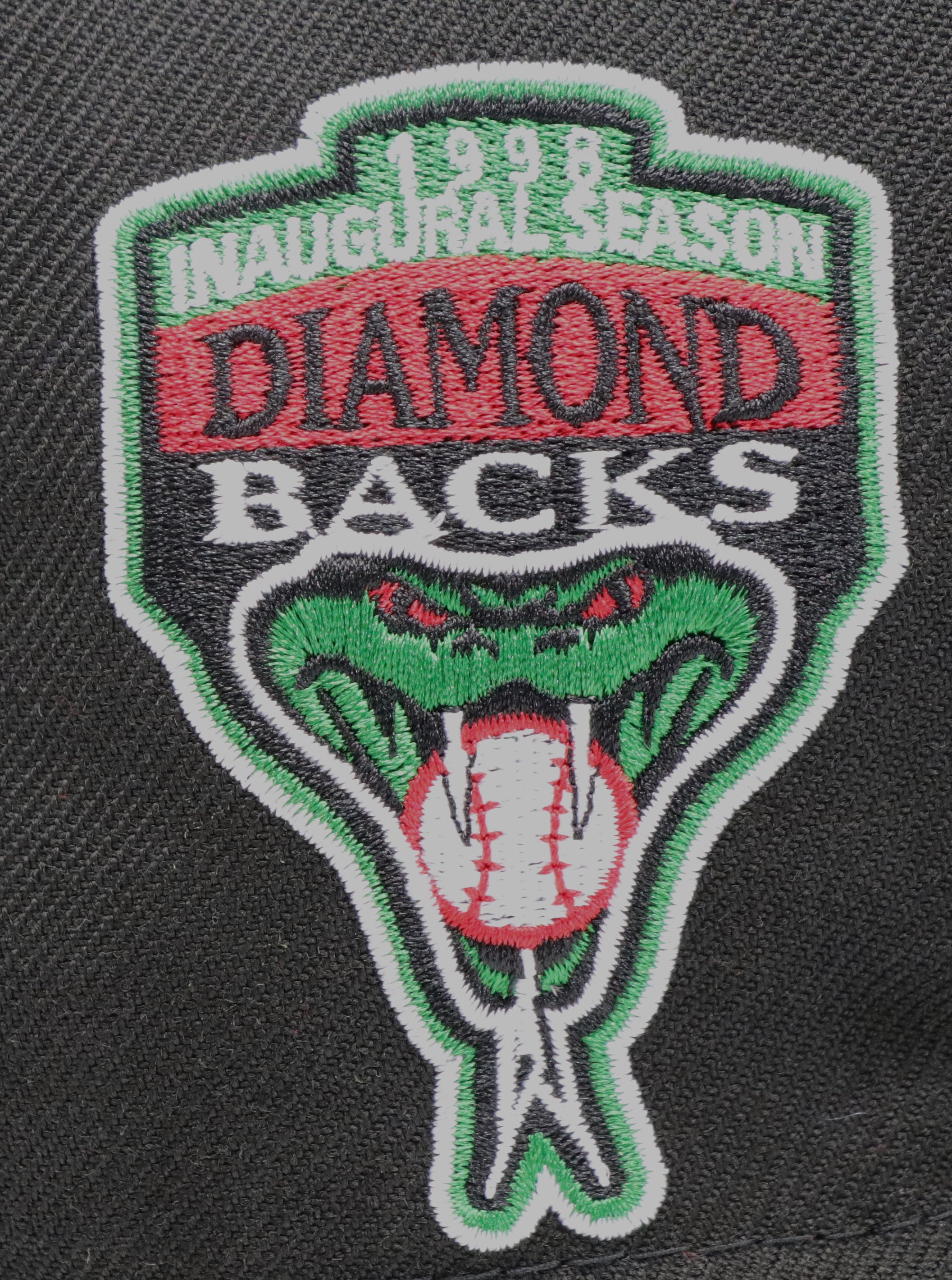 ARIZONA DIAMONDBACKS "1998 INAUGURAL SEASON" NEW ERA 59FIFTY FITTED (RED UNDER VISOR)