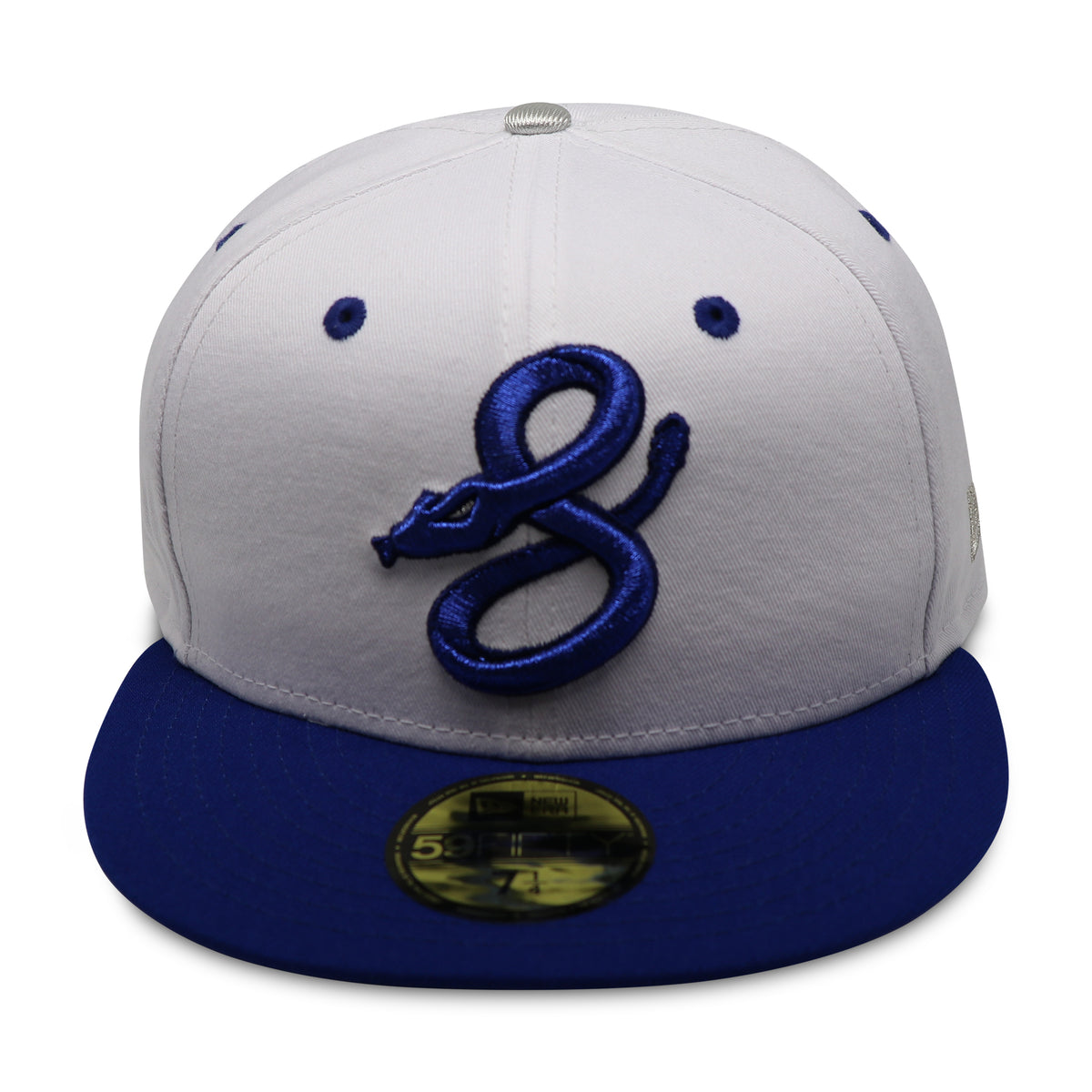 ARIZONA DIAMONDBACKS (WHITE) NEW ERA 59FIFTY FITTED (SILVER UNDER VISO ...