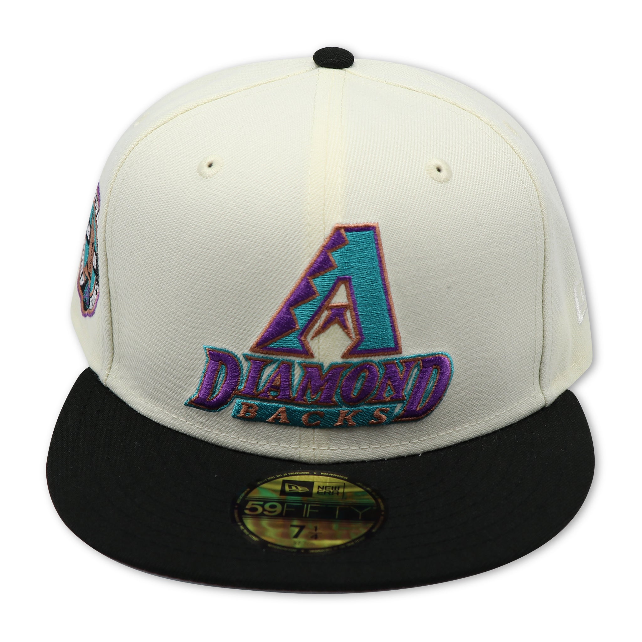 ARIZONA DIAMONDBACKS (OFF-WHITE) (2001 WS CHAMPIONS) NEW ERA 59FIFTY FITTED