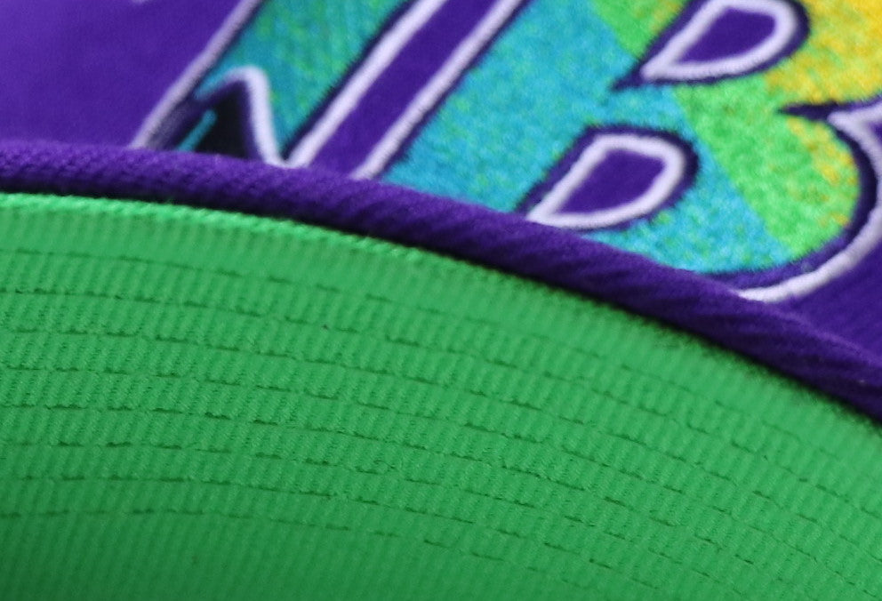 TAMPA BAY DEVIL RAYS (PURPLE) "1998 INAUGURAL SEASON" NEW ERA 59FIFTY FITTED (JOKER COLORS)