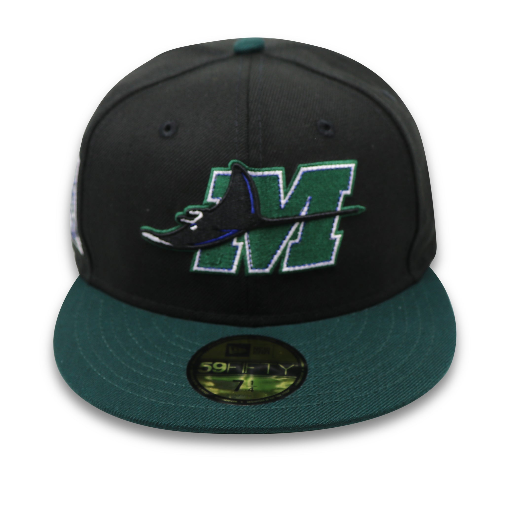 MICHIGAN DEVIL RAYS NEW ERA 59FIFTY FITTED (GREEN UNDER VISOR)