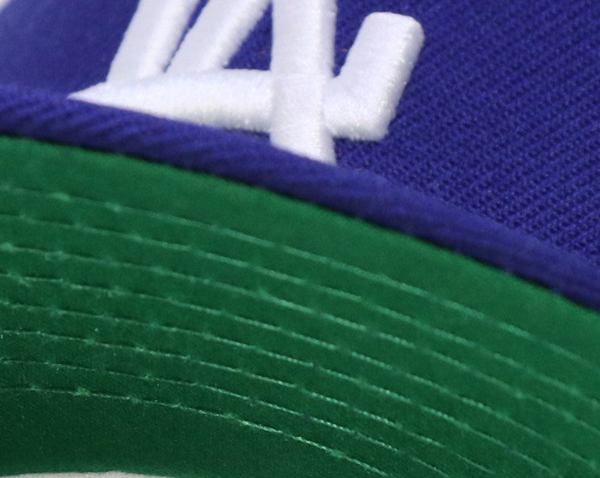 LOS ANGELES DODGERS ROYAL (1978 WORLD SERIES) NEW ERA 59FIFTY FITTED (GREEN UNDER VISOR)