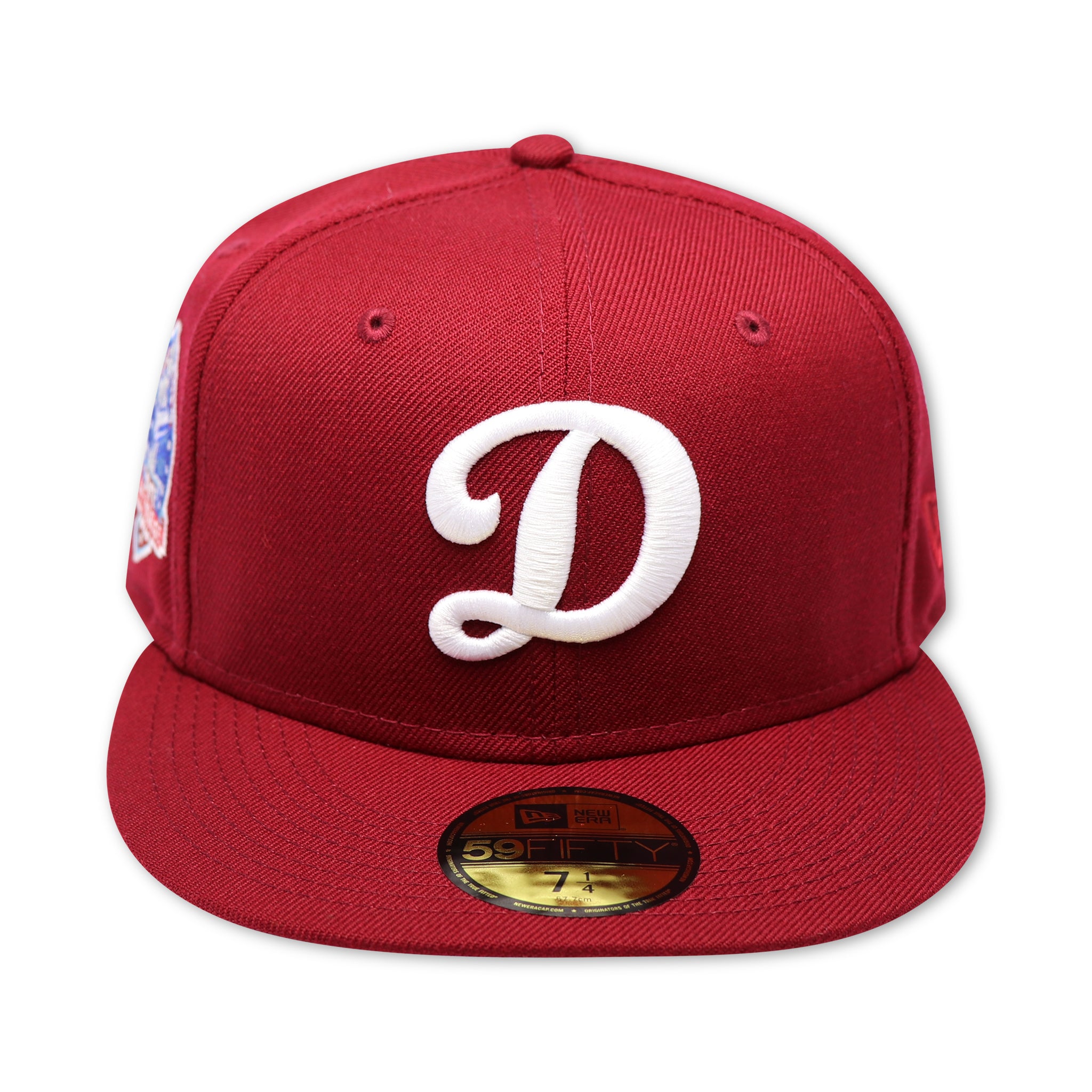 LOS ANGELES DODGERS "DR PEPPER" (60TH ANNIVERSARY) NEW ERA 59FIFTY FITTED (SKY BLUE UNDER VISOR) (S)