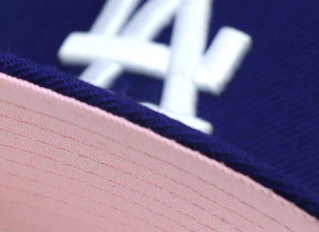 LOS ANGELES DODGERS (ROYAL) "1978 WORLDSERIES" NEW ERA 59FIFTY FITTED (PINK UNDER VISOR)