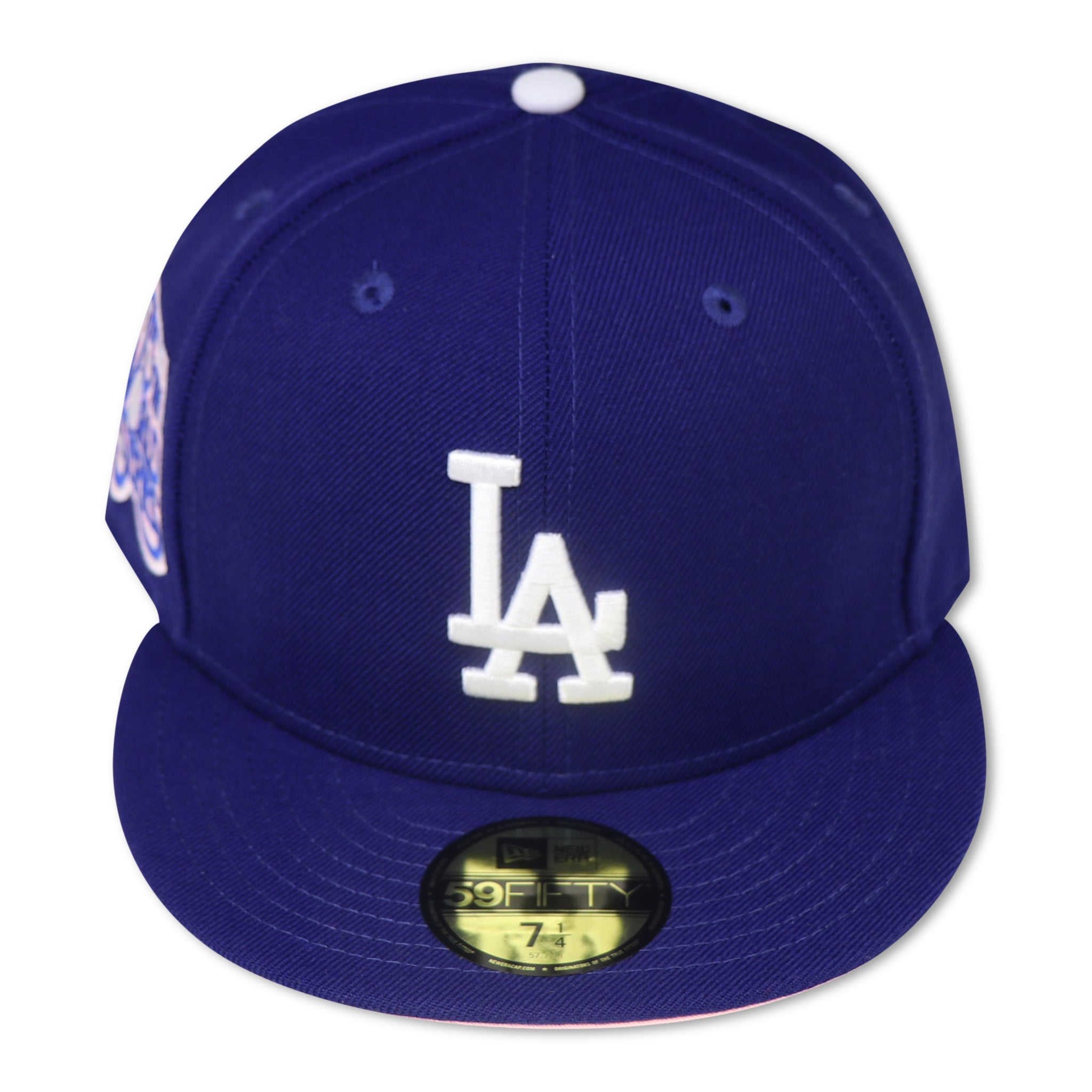LOS ANGELES DODGERS (ROYAL) "1978 WORLDSERIES" NEW ERA 59FIFTY FITTED (PINK UNDER VISOR)