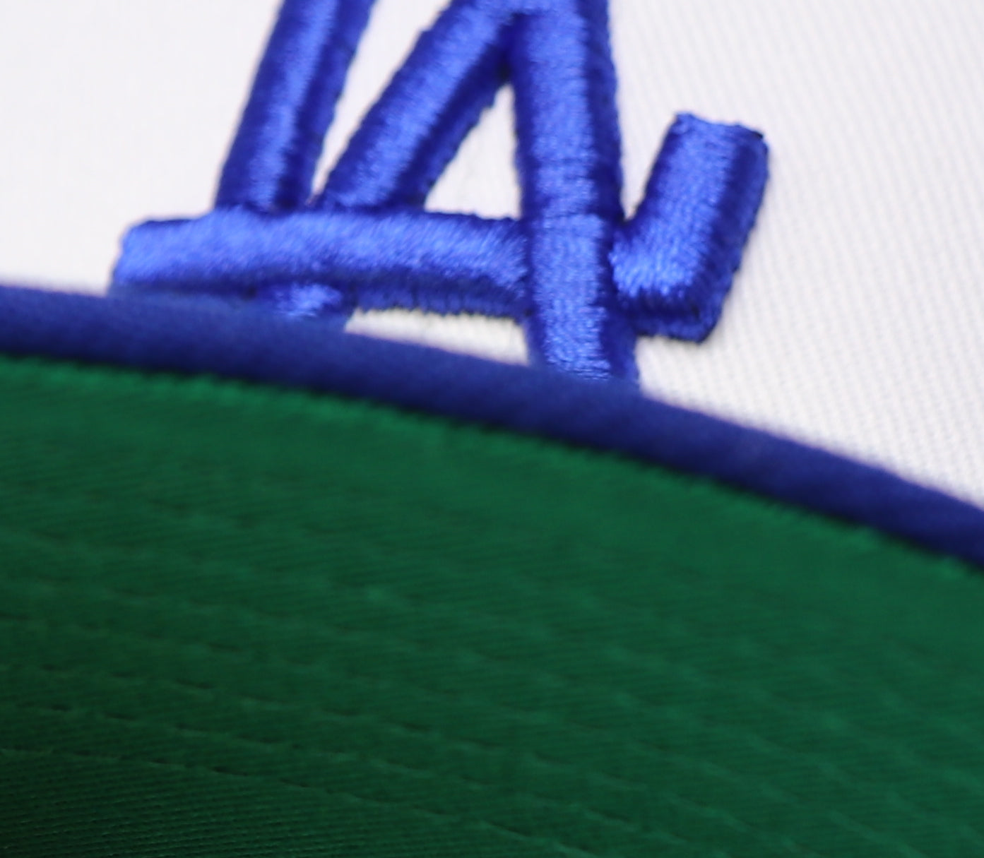 LOS ANGELES DODGERS  "100TH ANNIVERSARY" NEW ERA 59FIFTY (GREEN UNDER VISOR