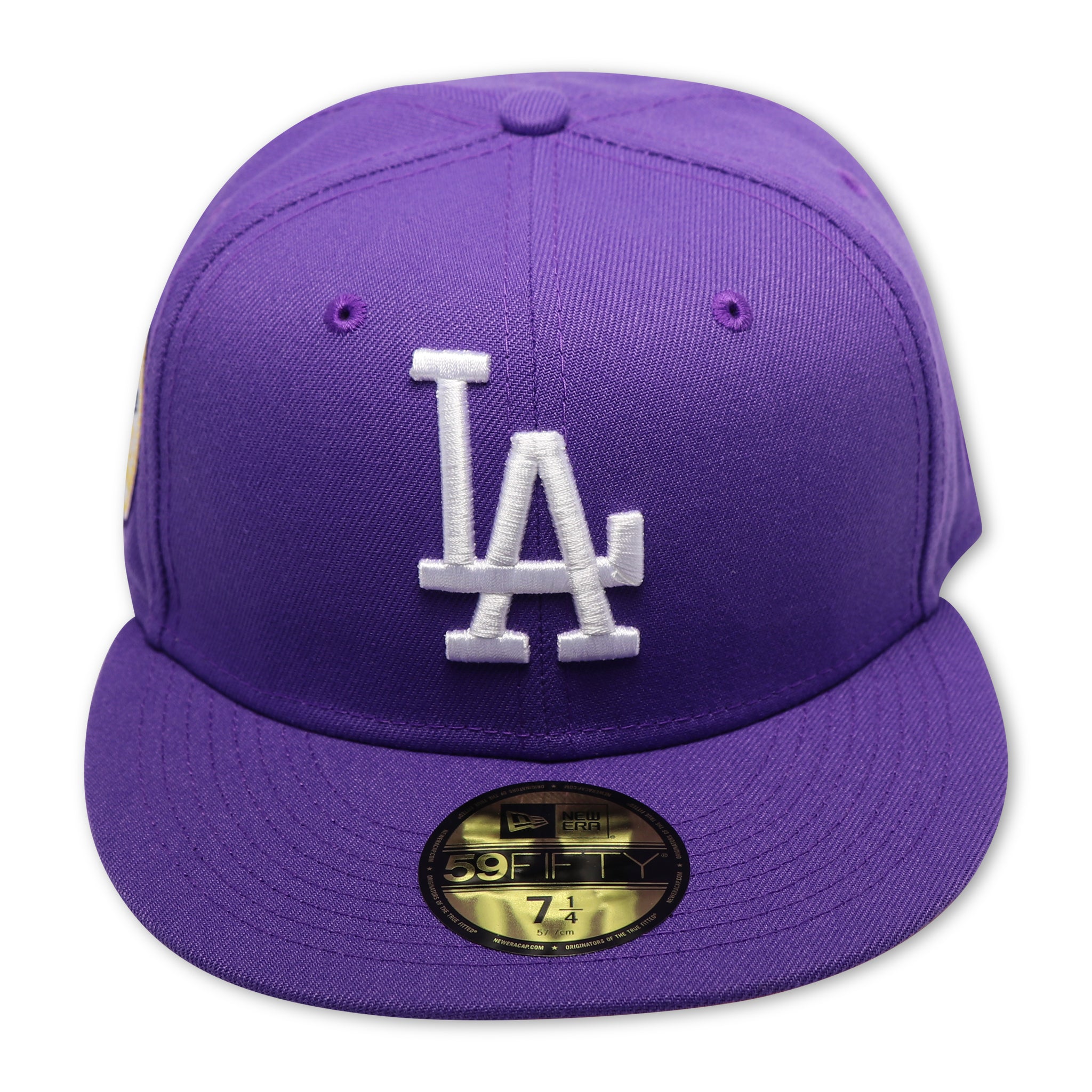 LOS ANGELES DODGERS (PURPLE) (1980 ALLSTARGAME) NEW ERA 59FIFTY FITTED (YELLOW UNDER VISOR)