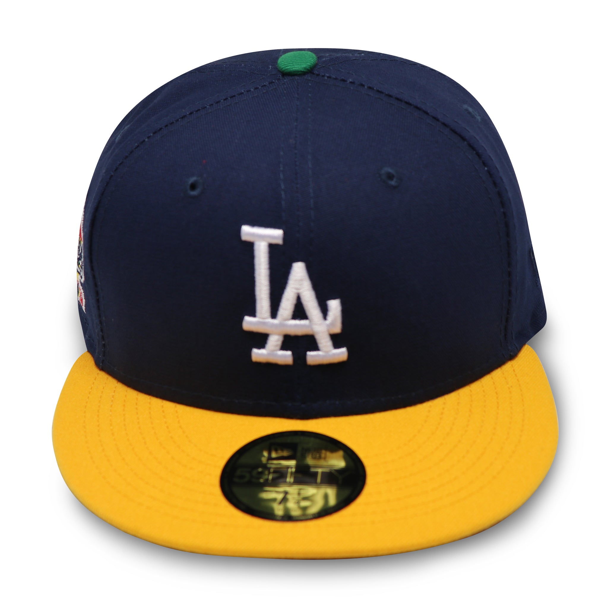 LOS ANGELES DODGERS "100TH ANNIVERSARY" NEW ERA 59FIFTY FITTED (RED UNDER VISOR) (S)