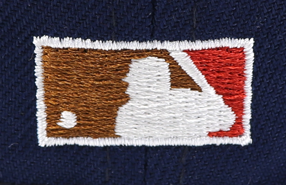 LOS ANGELES DODGERS (NAVY) (60TH ANN) NEW ERA 59FIFTY FITTED (OFF-WHITE UNDER VISOR)