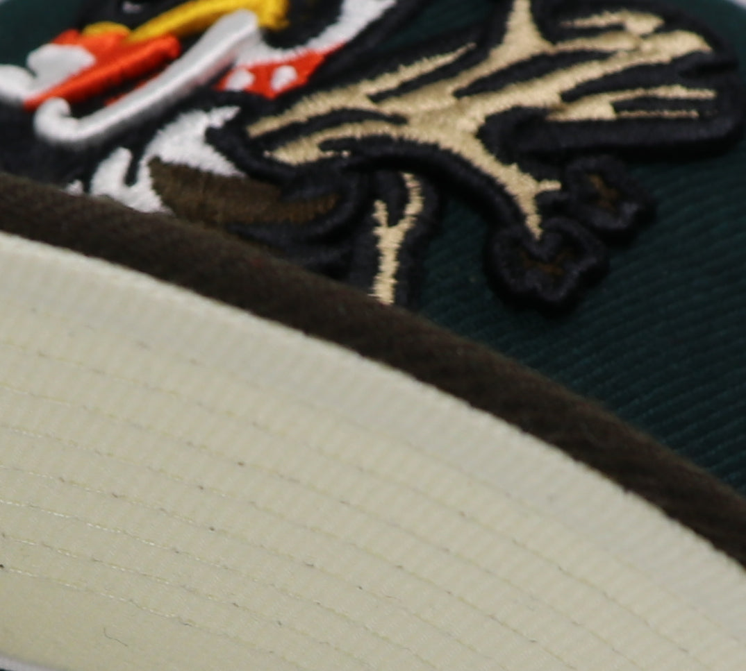 DOWN EAST DUCKS (DK-GREEN) NEW ERA 59FIFTY FITTED (OFF-WHITE UNDER VISOR)
