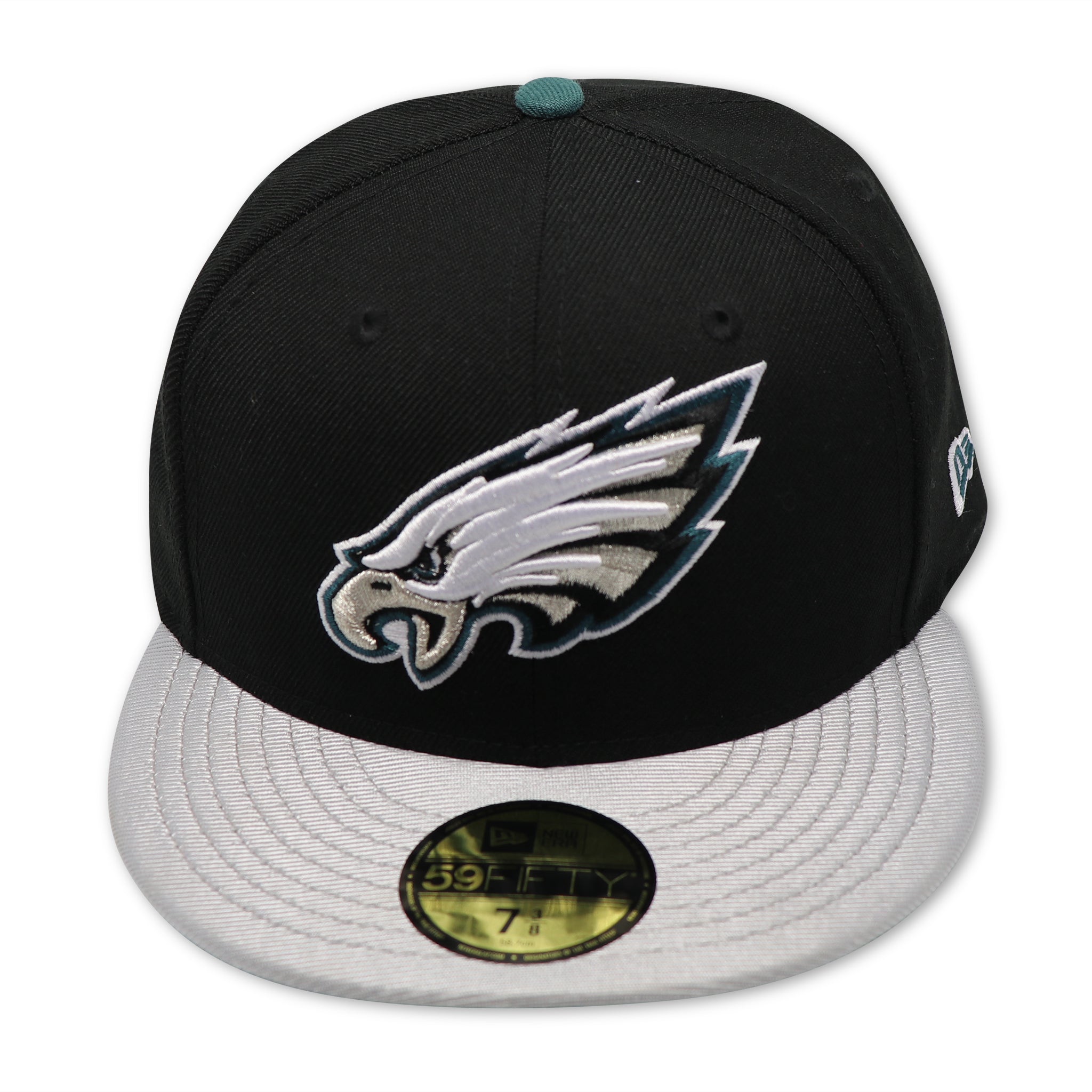 Eagles black and silver cap