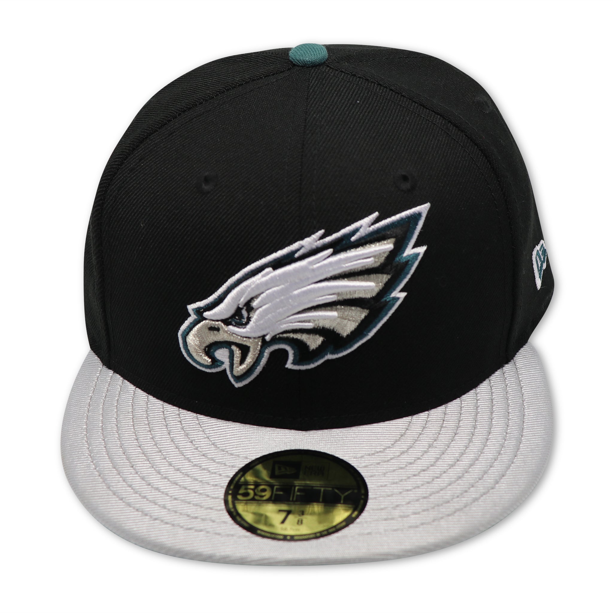 PHILADELPHIA EAGLES (BLACK/SILVER) NEW ERA 59FIFTY FITTED