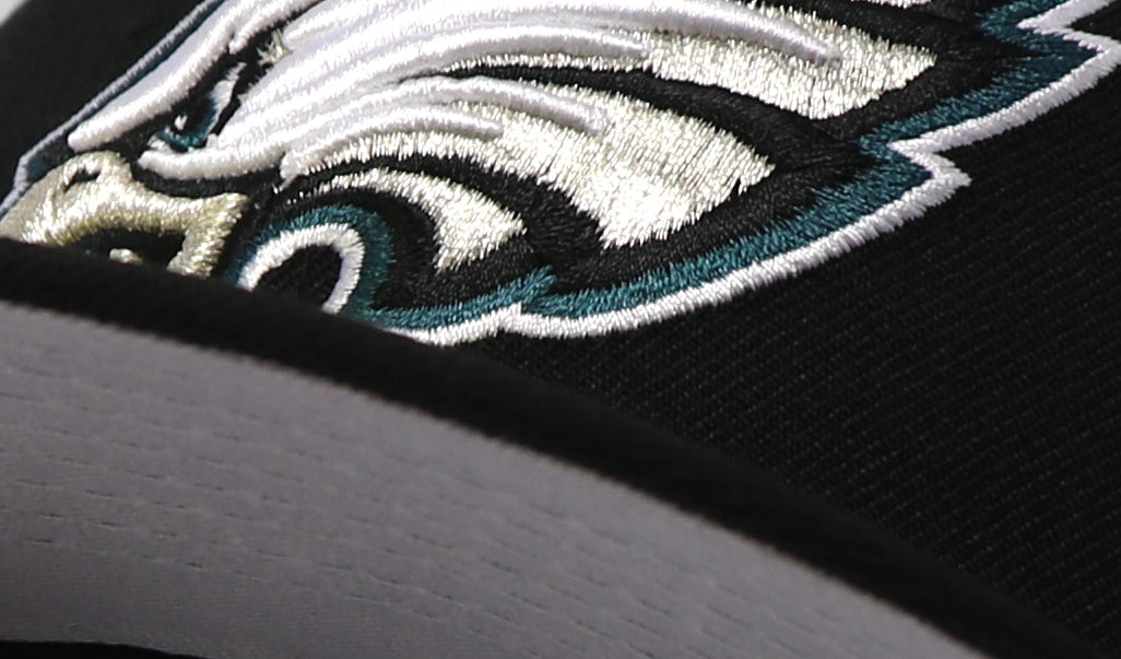 PHILADELPHIA EAGLES (BLACK) NEW ERA 59FIFTY FITTED
