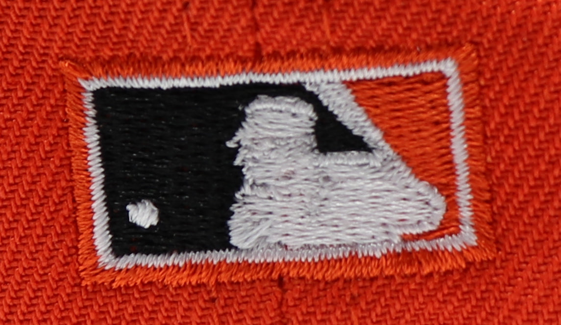 SAN FRANCISCO GIANTS (ORANGE) "1989 WORLDSERIES X BATTLE OF THE BAYS) NEW ERA 59FIFTY FITTED (GREEN UNDER VISOR)