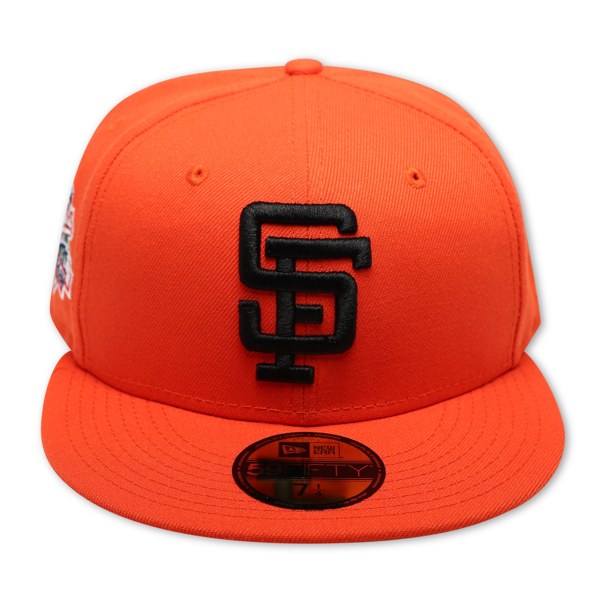SAN FRANCISCO GIANTS (ORANGE) "1989 WORLDSERIES X BATTLE OF THE BAYS) NEW ERA 59FIFTY FITTED (GREEN UNDER VISOR)