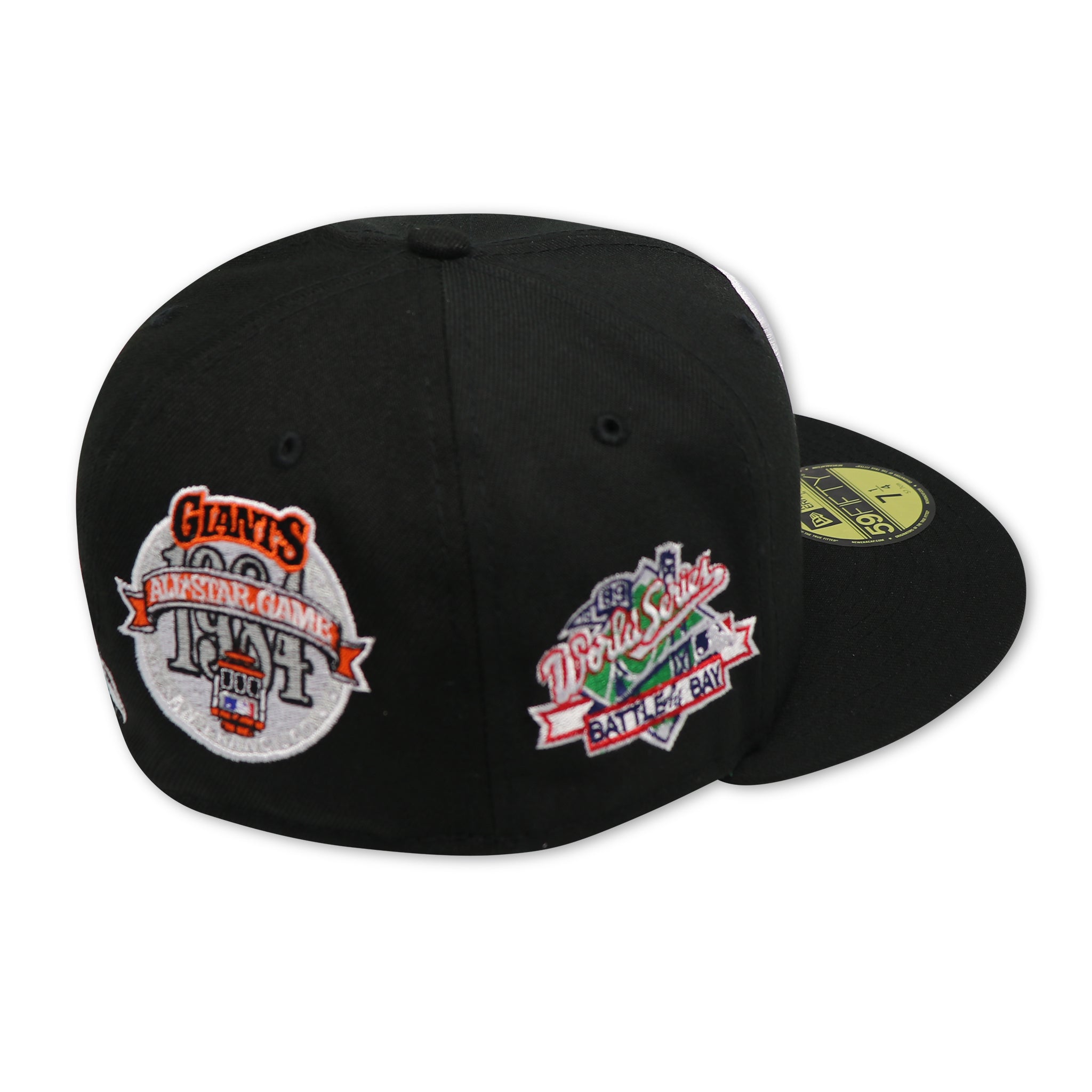 SAN FRANCISCO GIANTS "1989 WS X 1984 ASG" NEW ERA 59FIFTY FITTED (GREEN UNDER VISOR) (S)