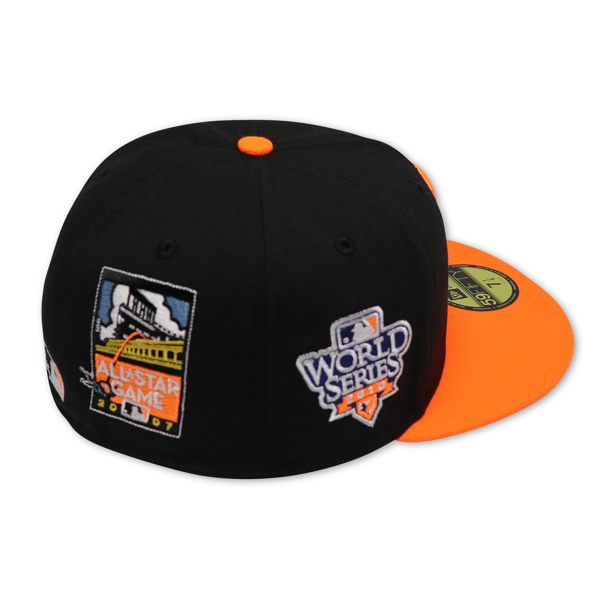 SAN FRANCISCO GIANTS "2010 WS X 2007 ASG" NEW ERA 59FIFTY FITTED (GREY UNDER VISOR0