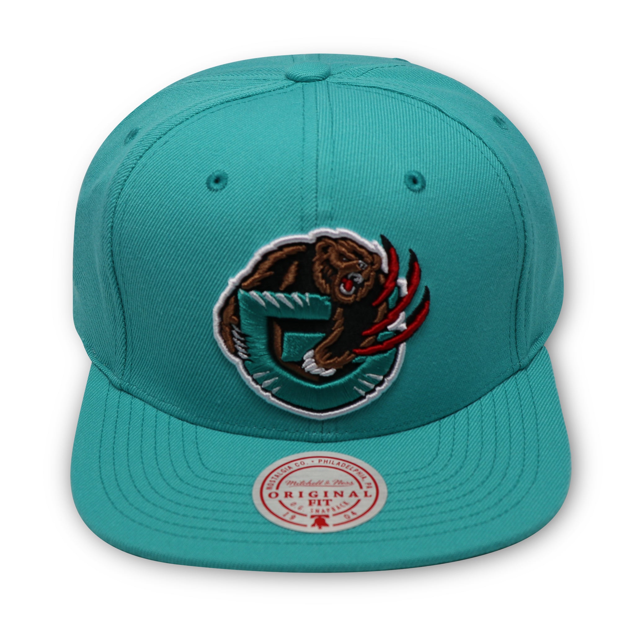 Mitchell & Ness Turquoise Vancouver Grizzlies Hardwood Classics Team Ground 2.0 Snapback Hat