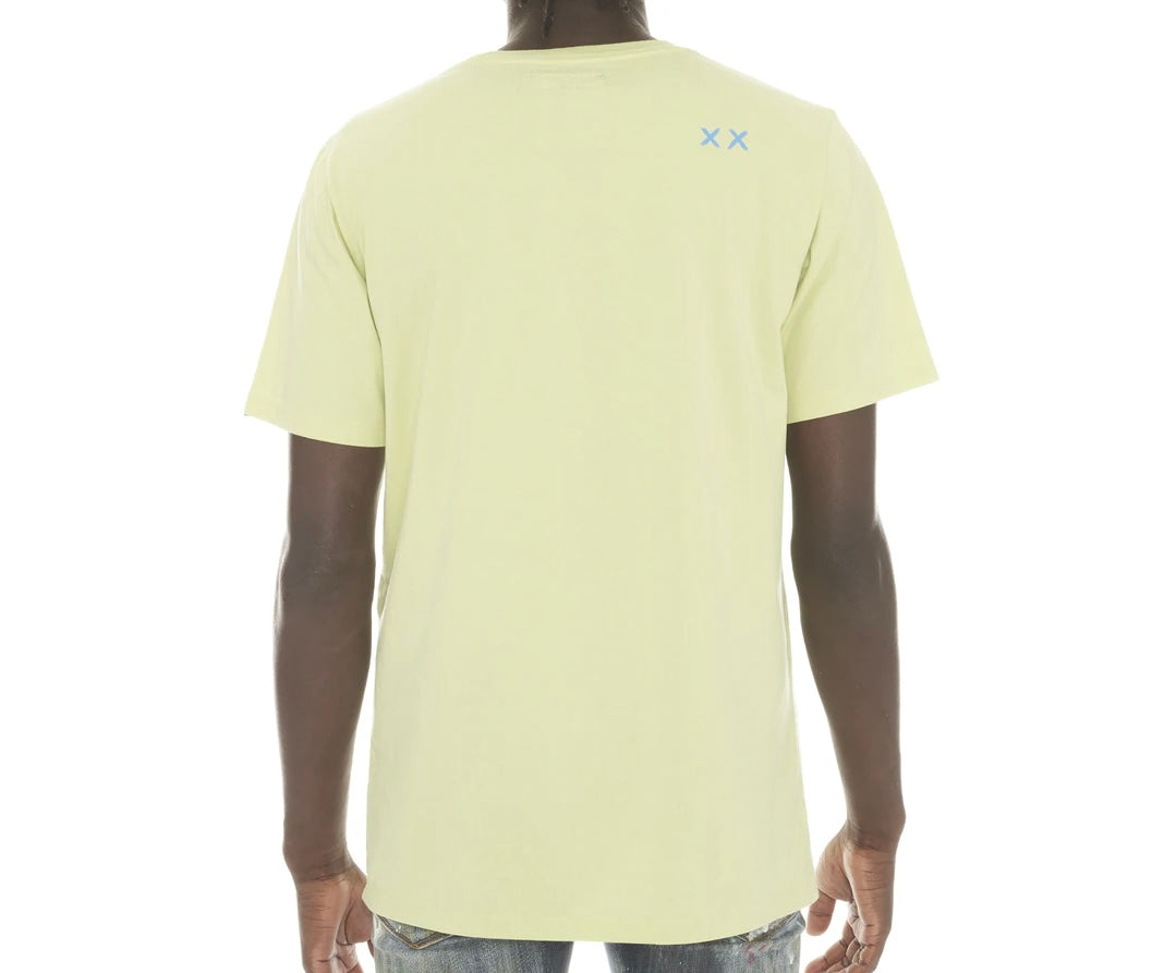 CULT OF INDIVIDUALITY "ACID DRIP" CITRON TEE