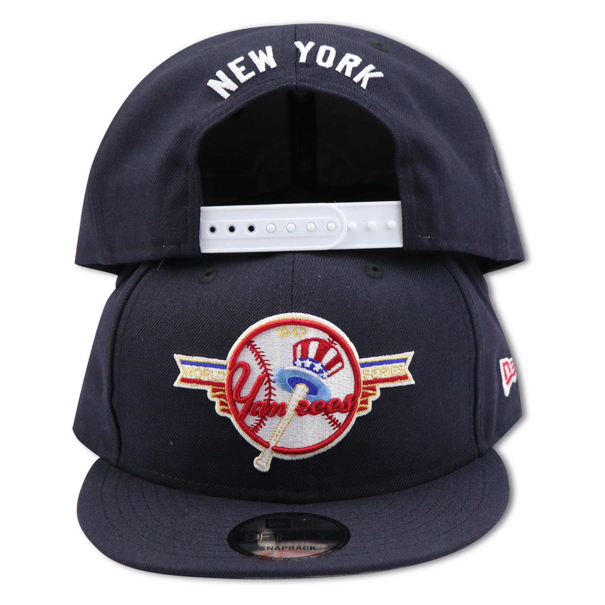 NEW YORK YANKEES NEW ERA "1947 WORLD SERIES LOGO" SNAPBACK