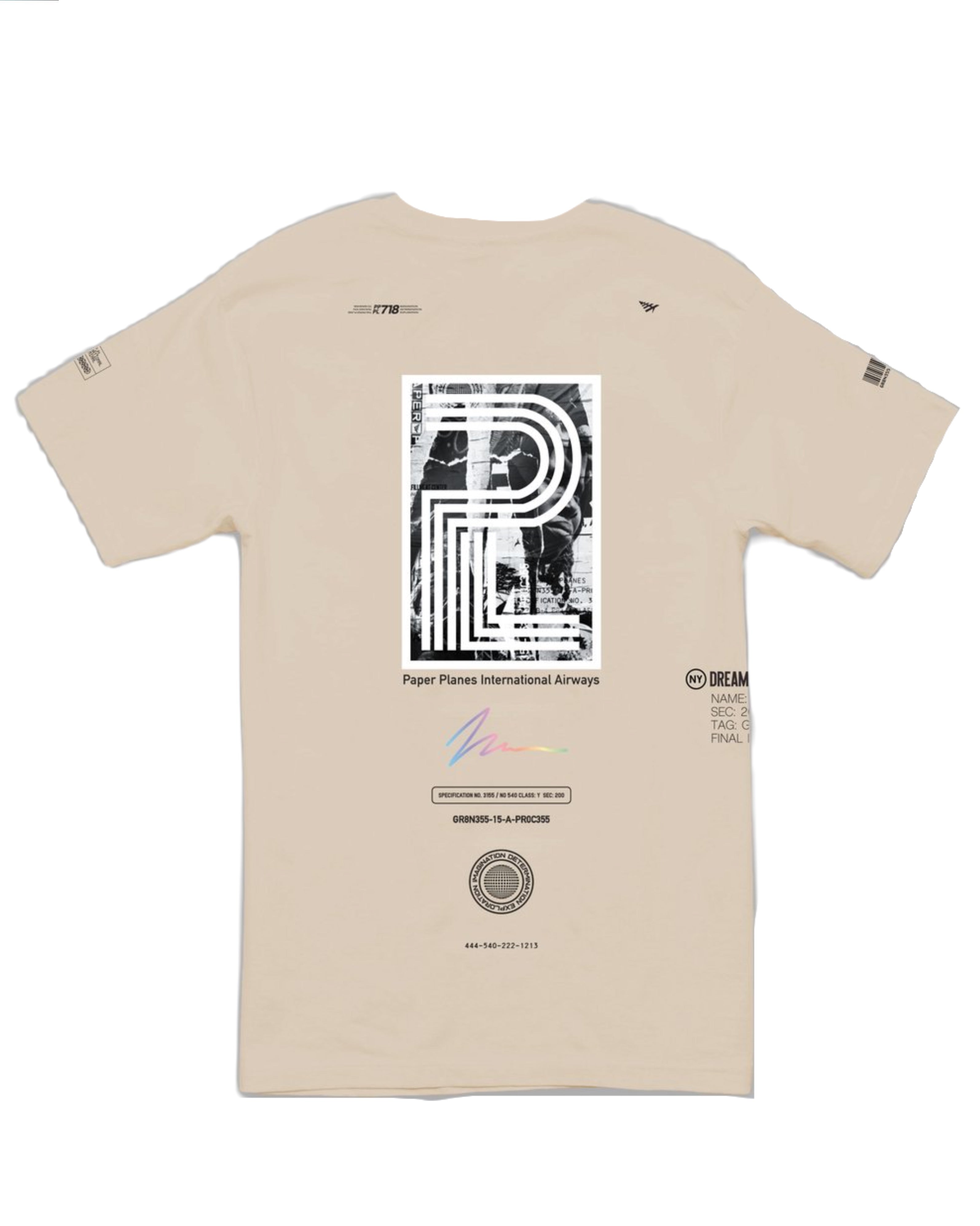 PAPER PLANES 200017-FOAM AV8-R TEE