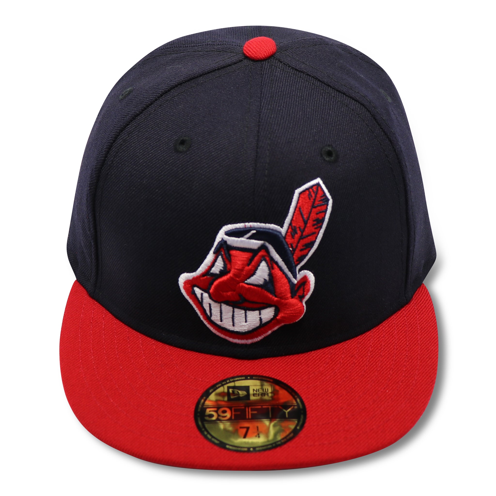CLEVELAND INDIANS NEW ERA (2-TONE) (1999-2002) Home FITTED