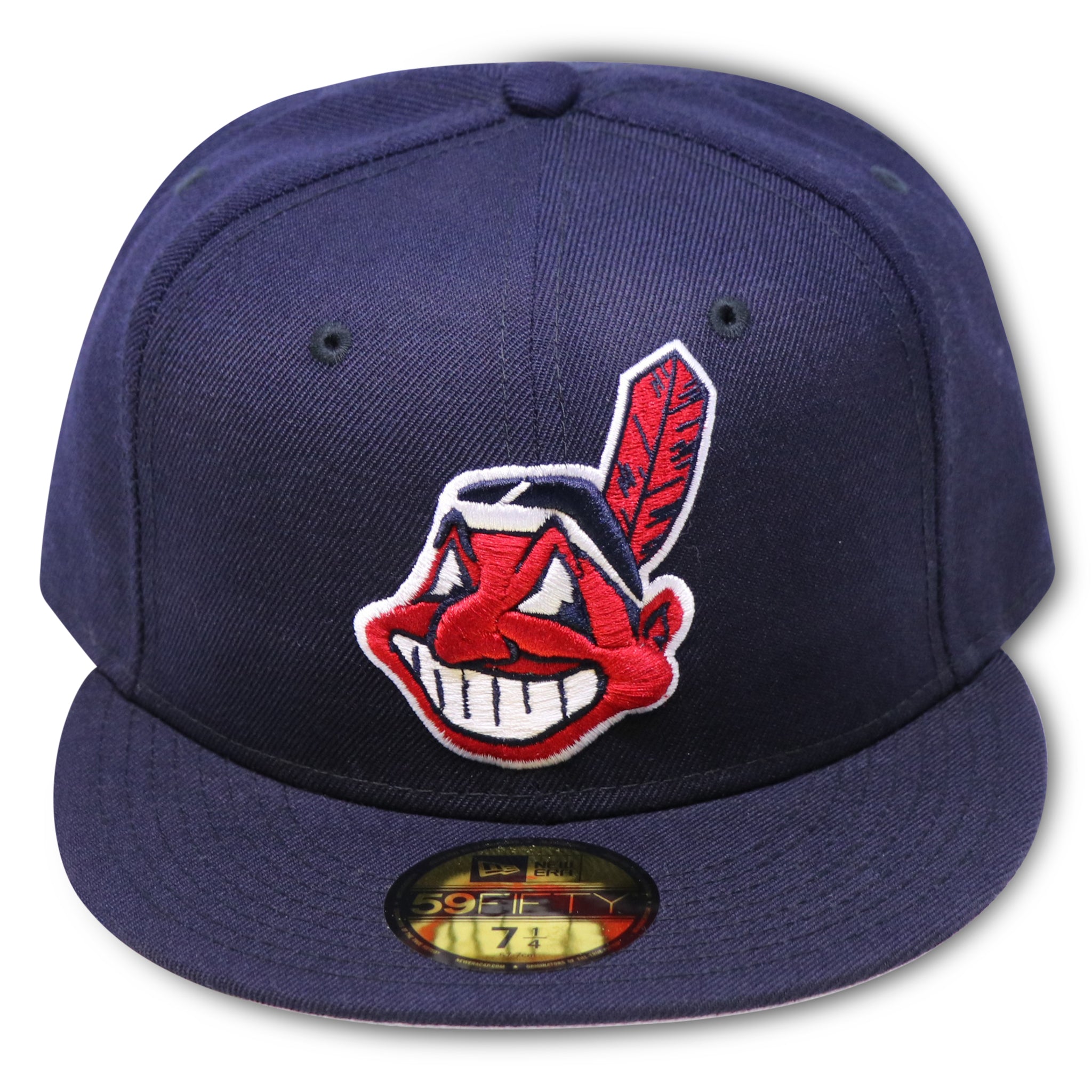 CLEVELAND INDIANS ROAD (ALL NAVY) 1999-2002 NEW ERA 59FIFTY FITTED